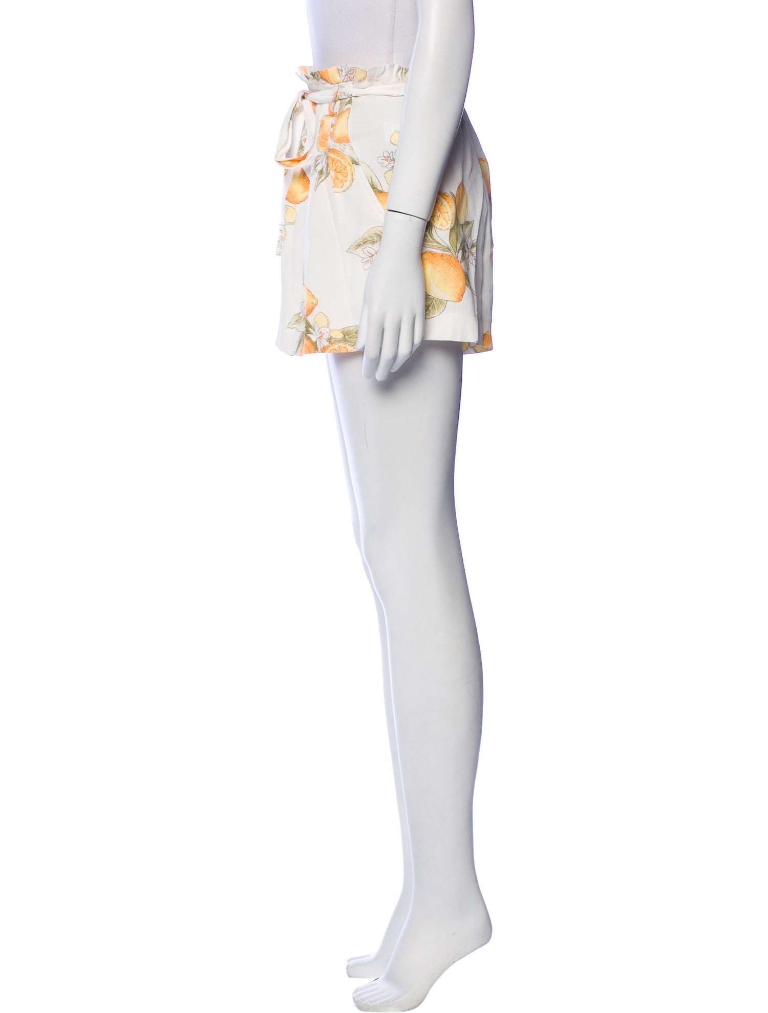 For Love & Lemons Printed Mini Shorts