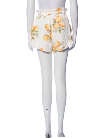 For Love & Lemons Printed Mini Shorts