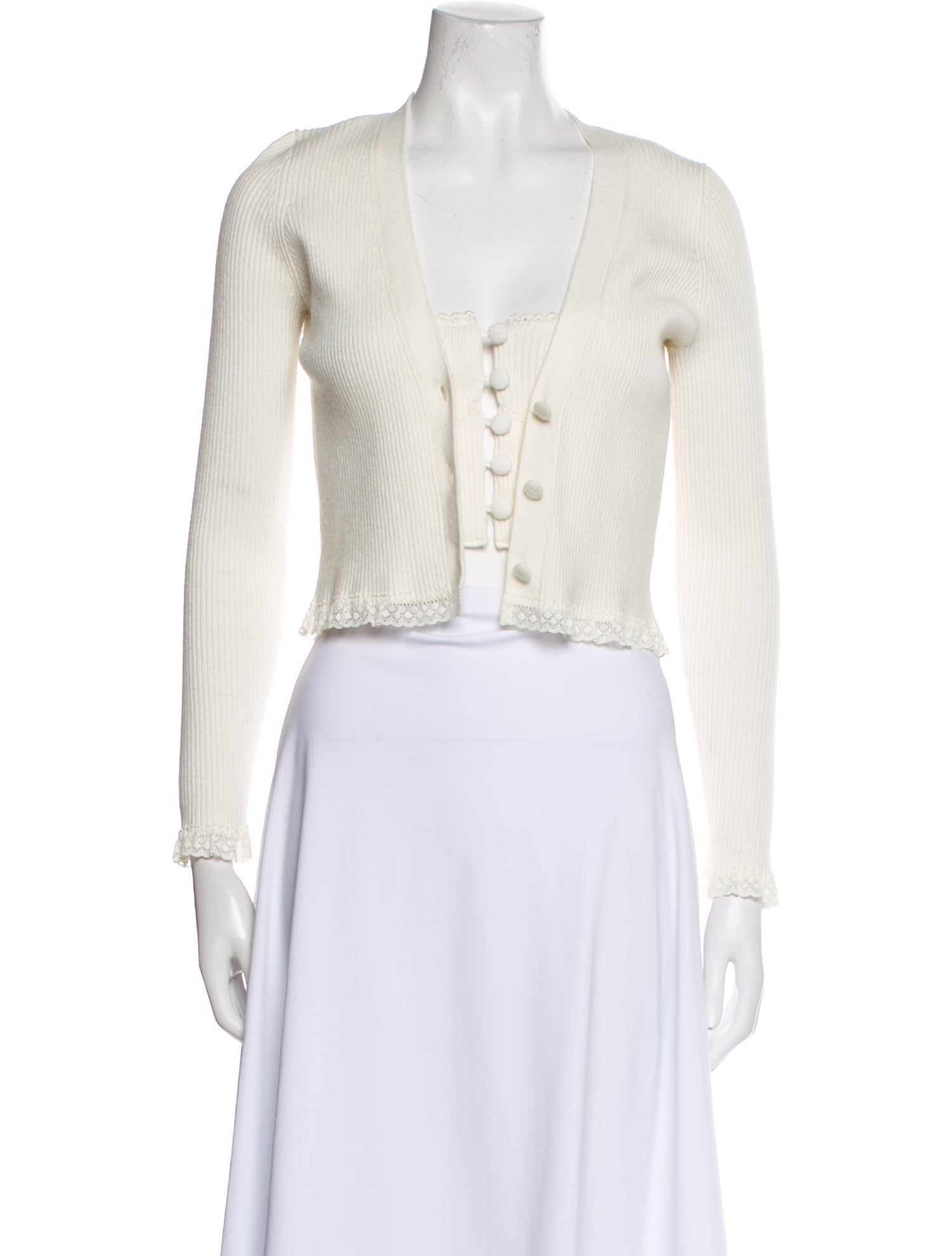 For Love & Lemons V-Neck Sweater