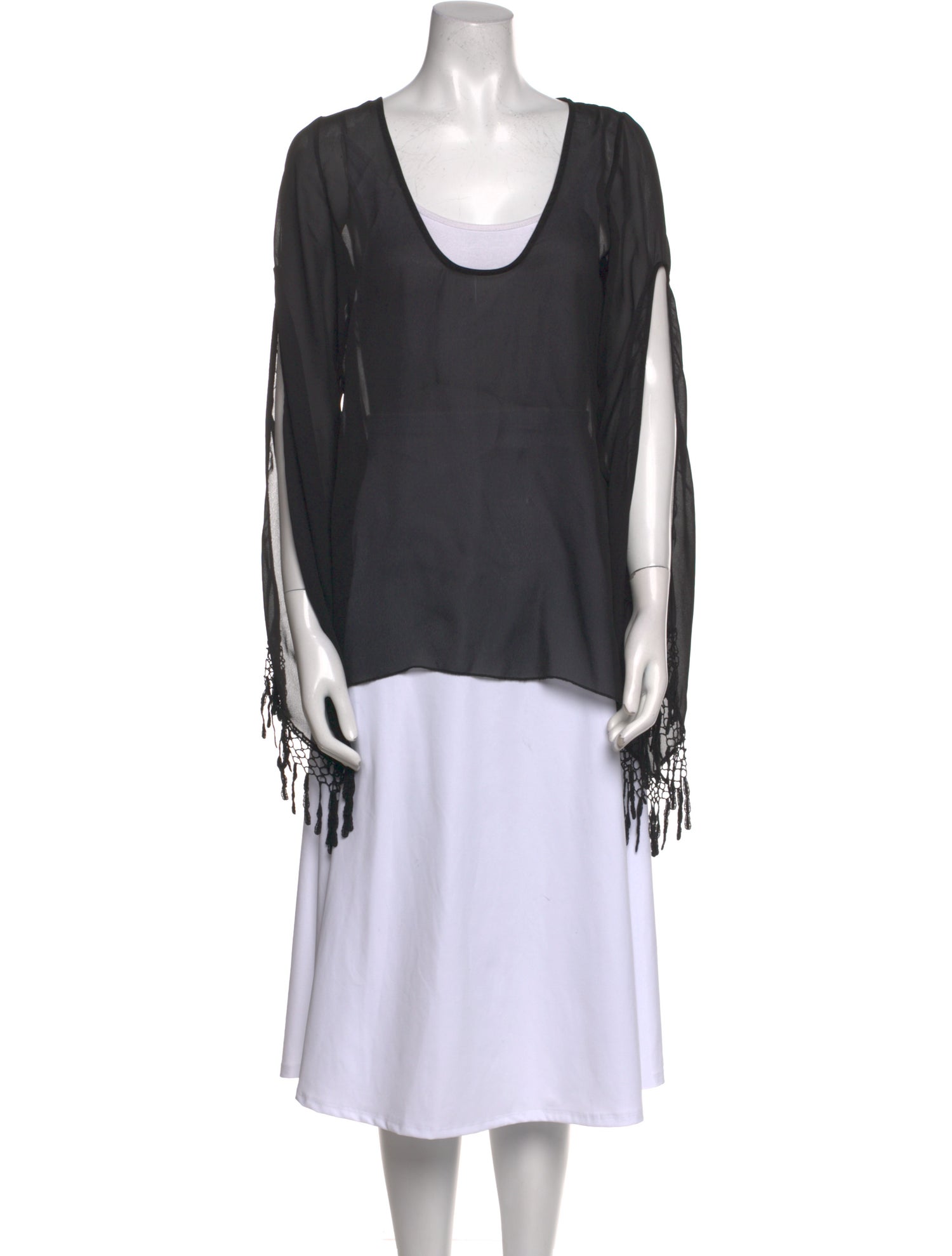 For Love & Lemons Scoop Neck Sleeveless Tunic