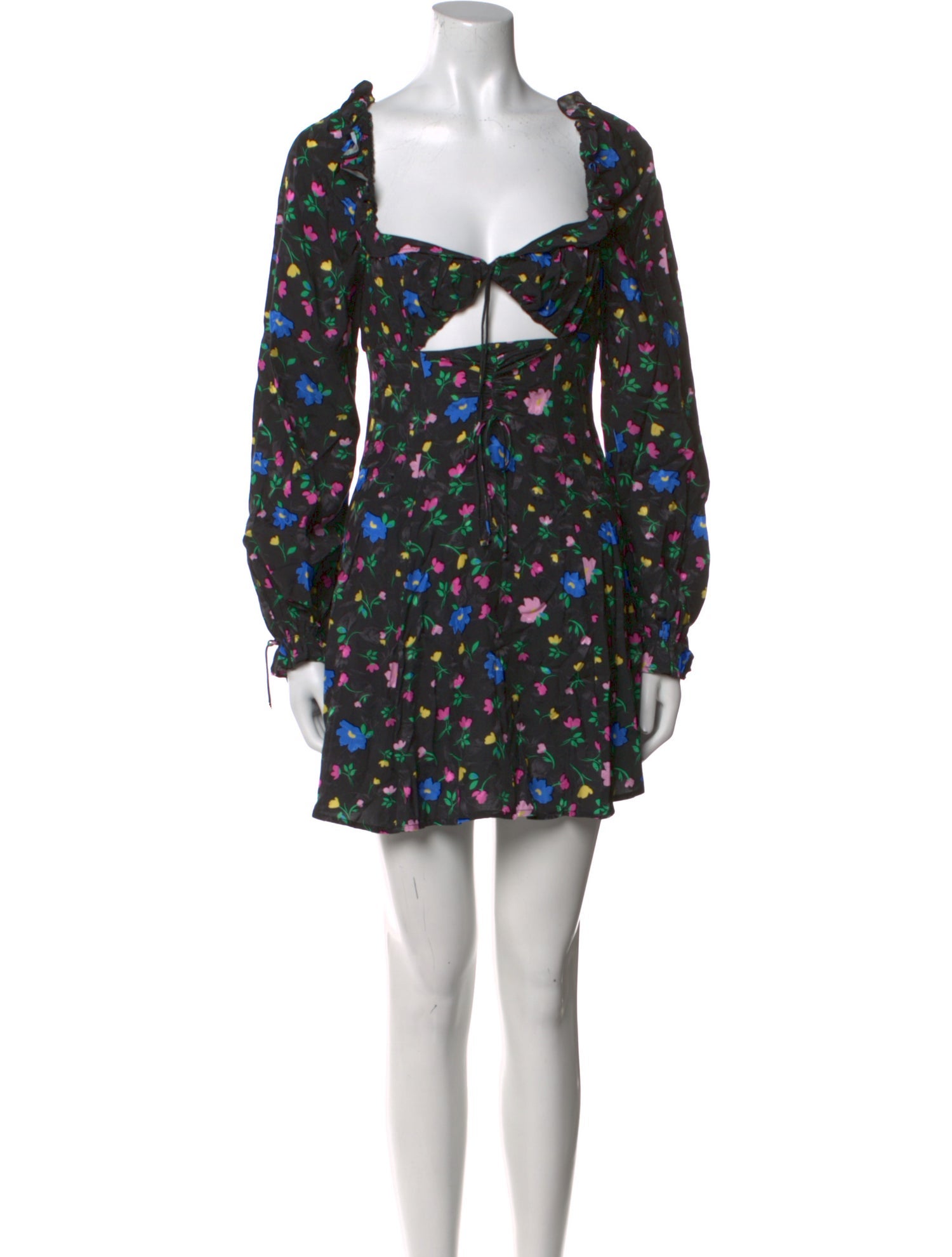 For Love & Lemons Floral Print Mini Dress w/ Tags