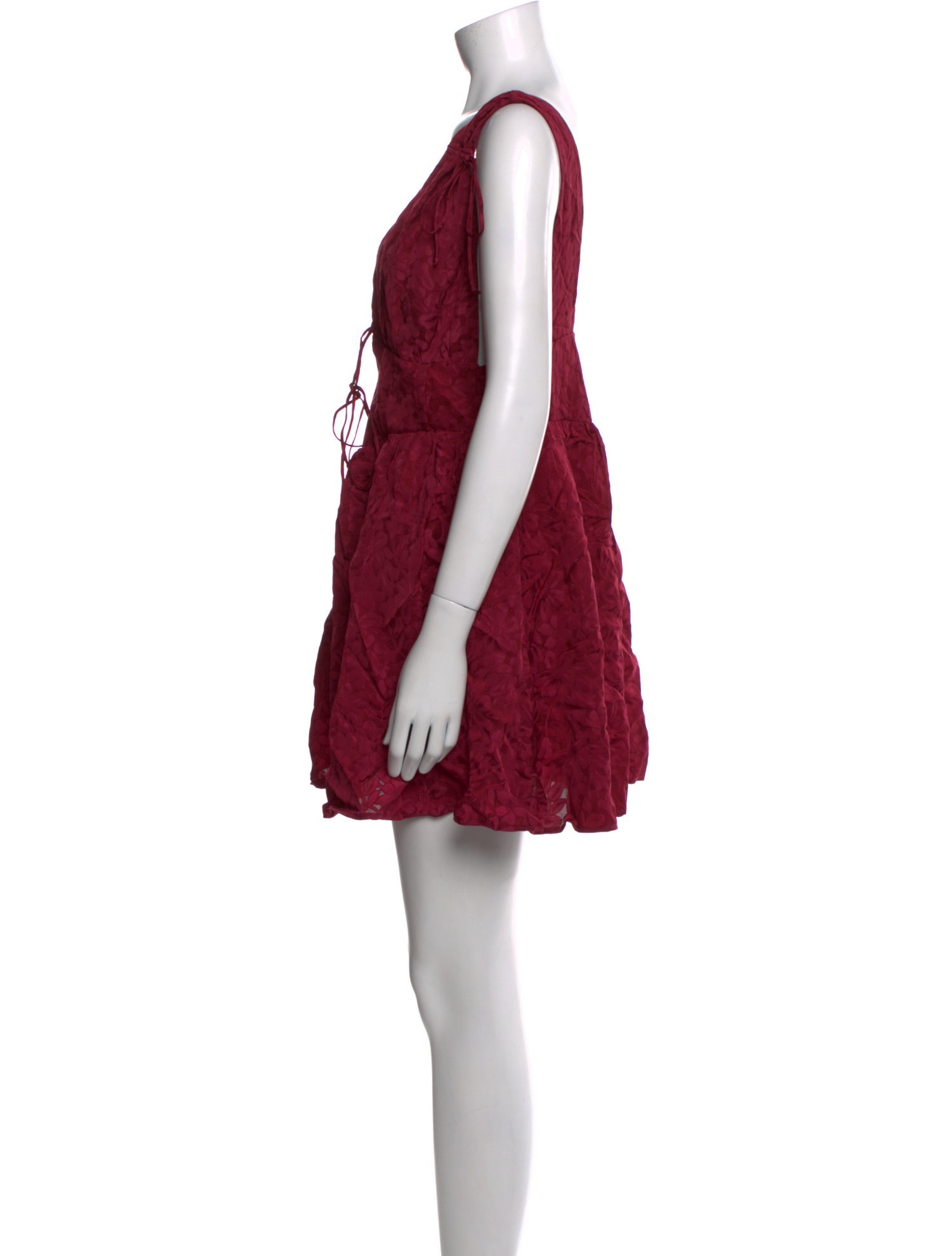 For Love & Lemons V-Neck Mini Dress w/ Tags