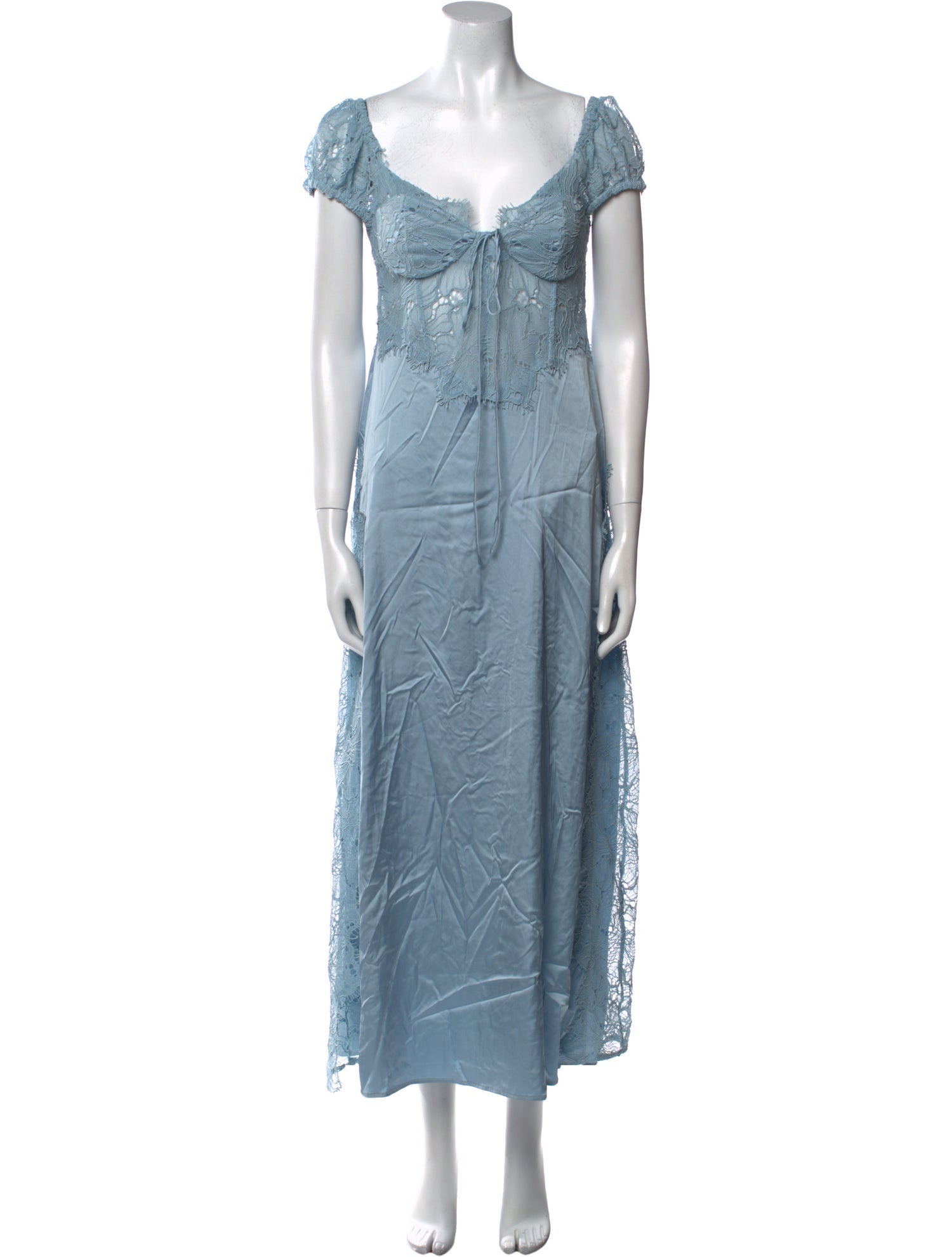 For Love & Lemons V-Neck Long Dress w/ Tags