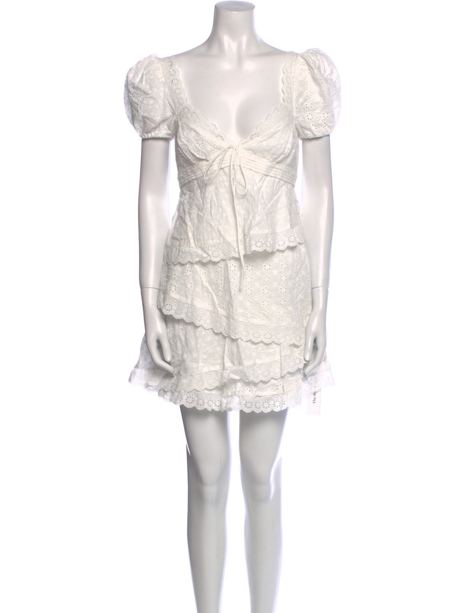 For Love & Lemons V-Neck Mini Dress w/ Tags