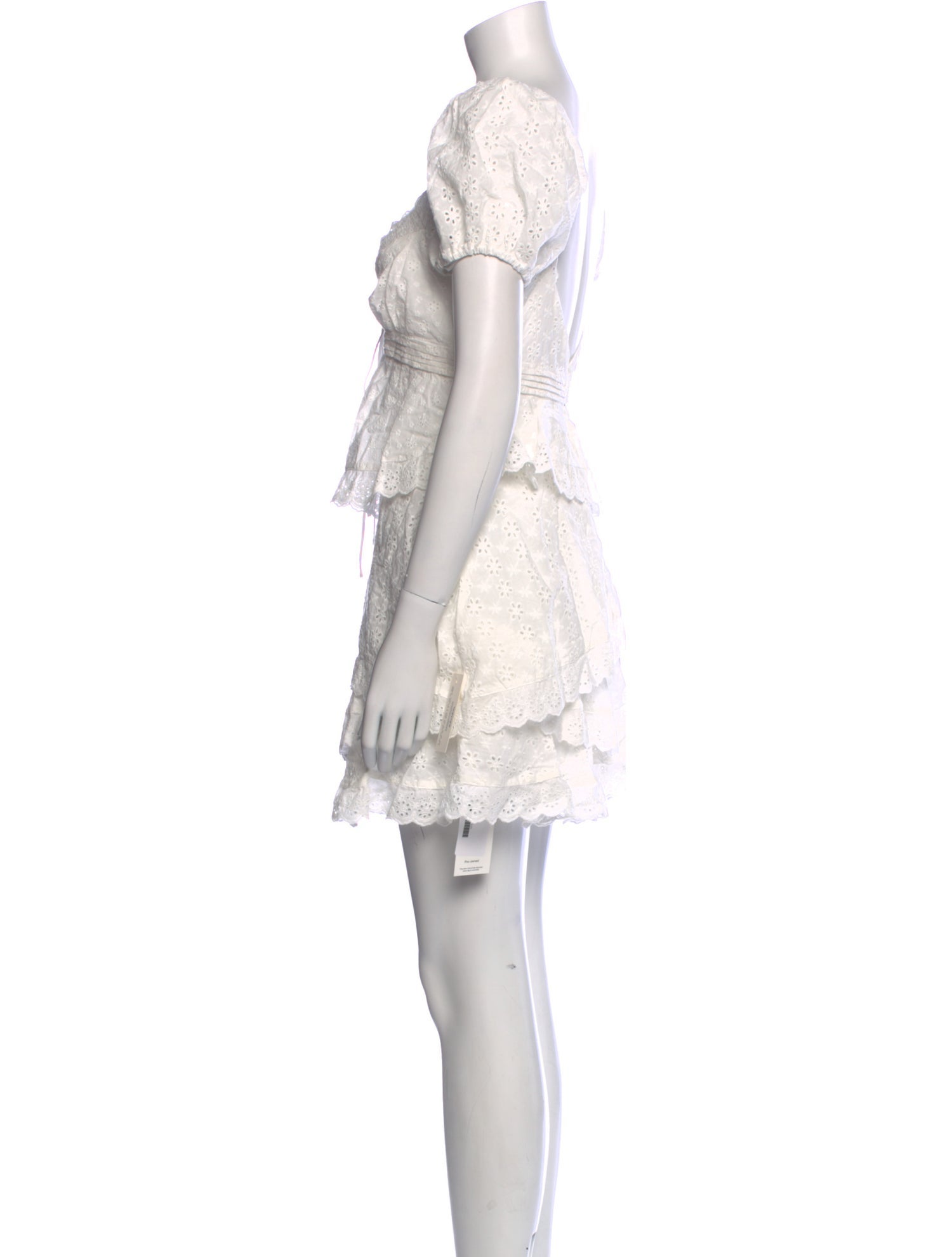 For Love & Lemons V-Neck Mini Dress w/ Tags