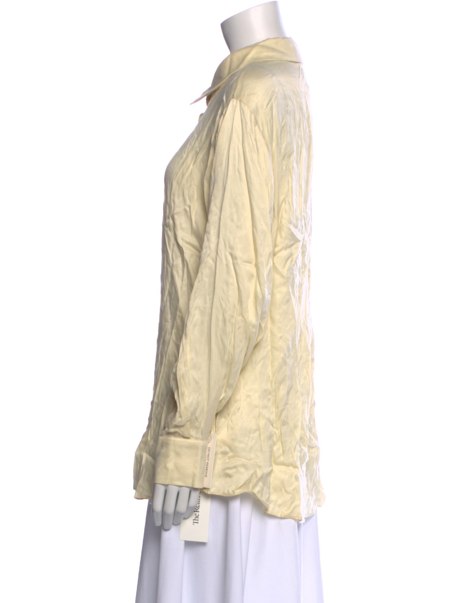 For Love & Lemons Long Sleeve Button-Up Top