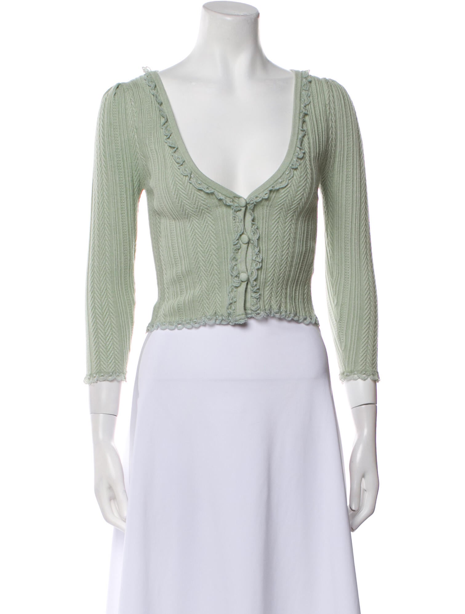 For Love & Lemons V-Neck Sweater