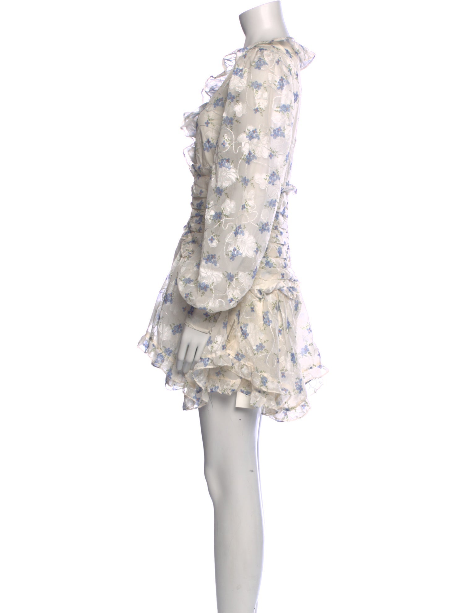 For Love & Lemons Floral Print Mini Dress w/ Tags