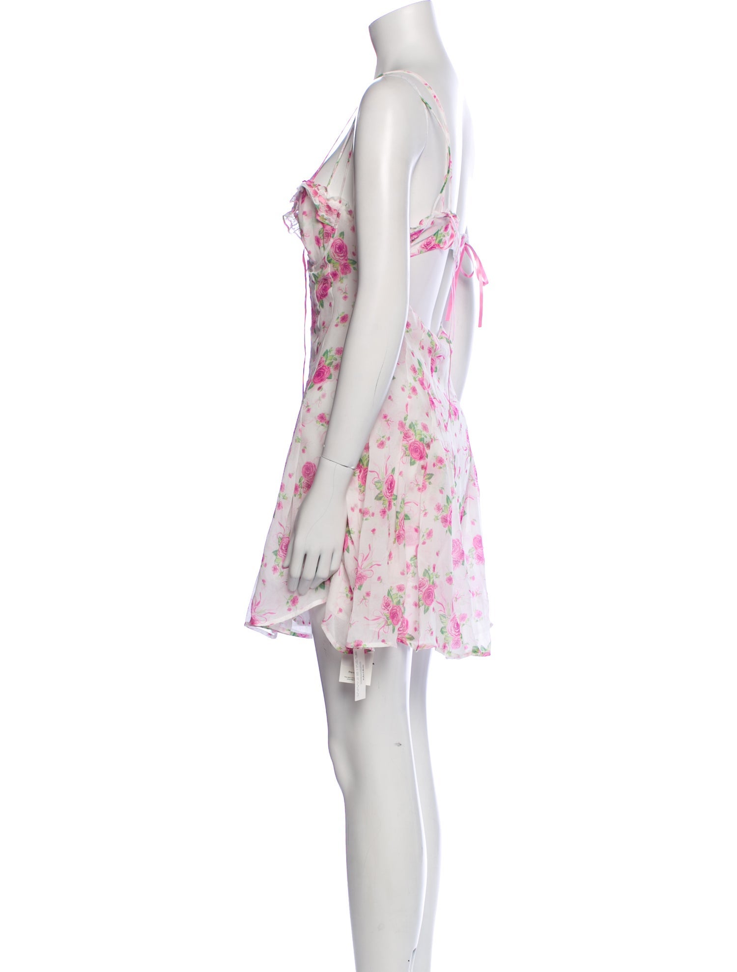 For Love & Lemons Floral Print Mini Dress w/ Tags