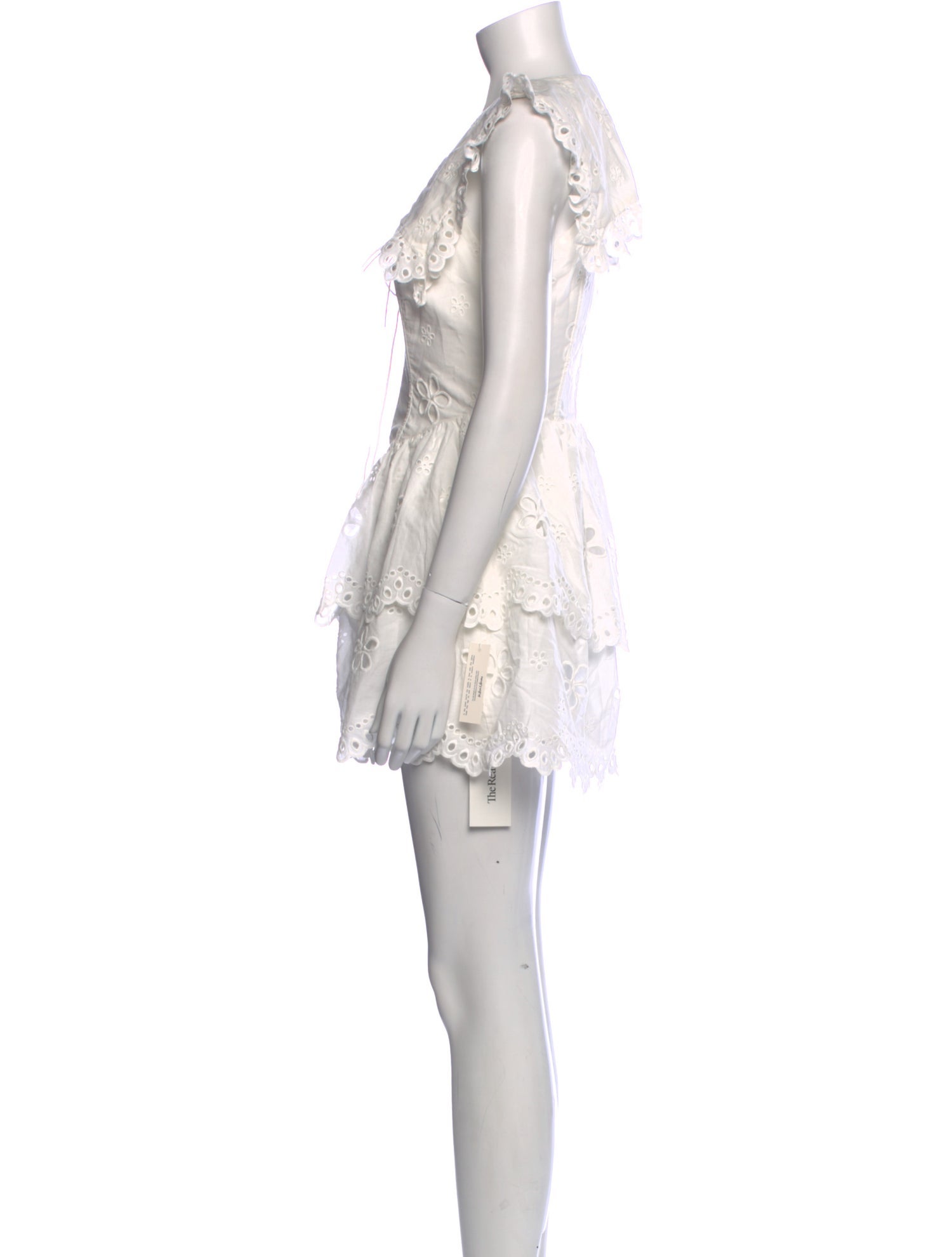 For Love & Lemons V-Neck Mini Dress w/ Tags