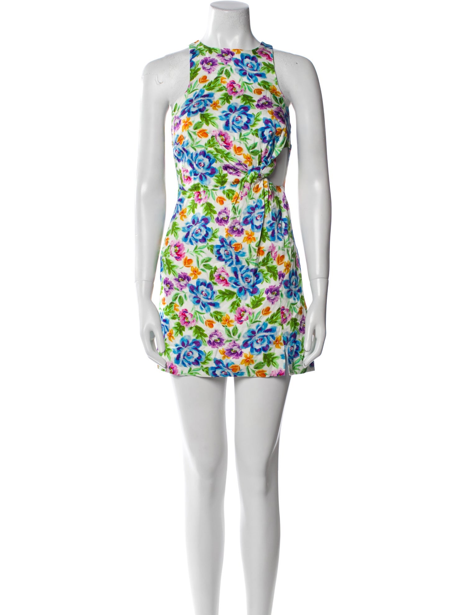 For Love & Lemons Floral Print Mini Dress w/ Tags