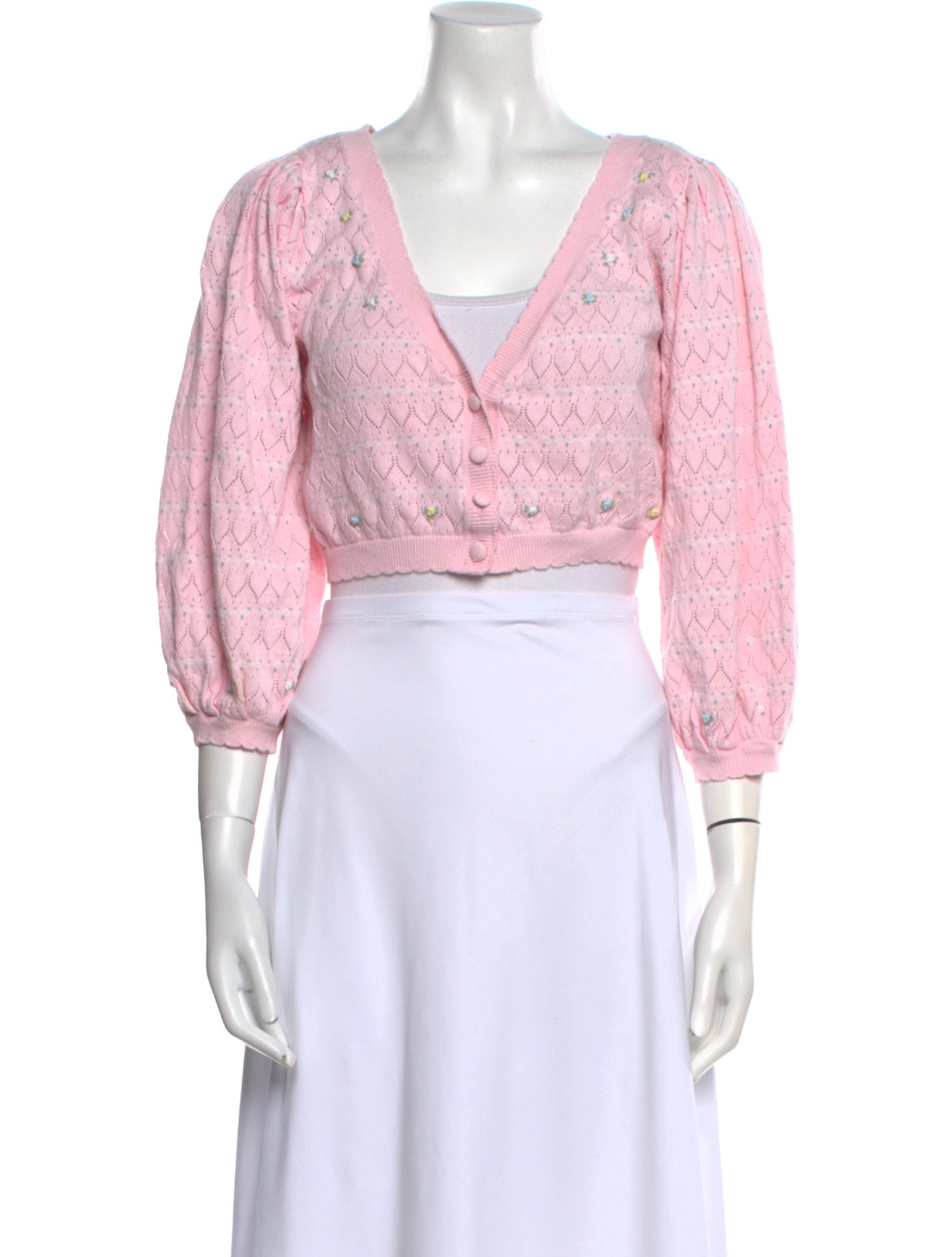 For Love & Lemons V-Neck Sweater