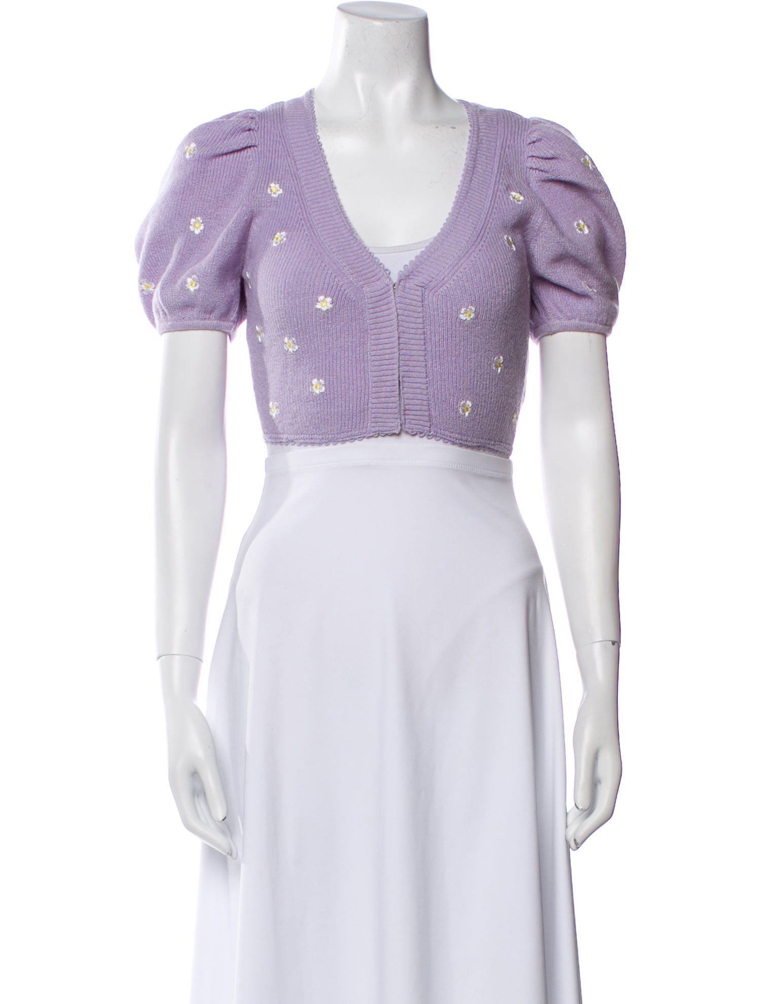 For Love & Lemons V-Neck Sweater