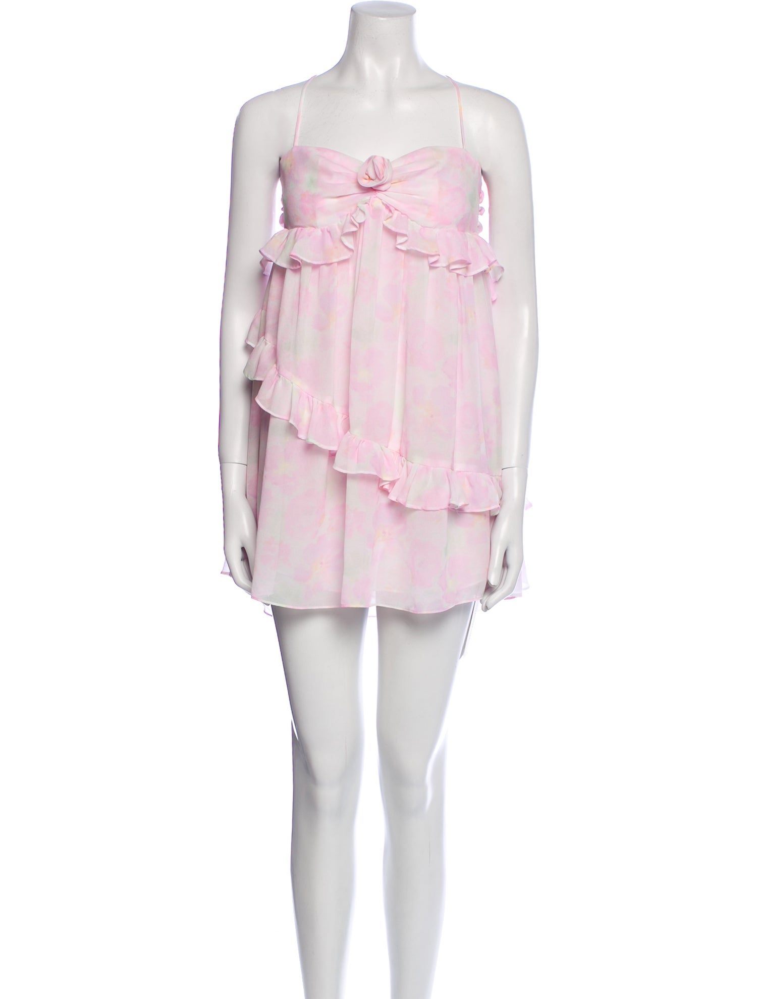 For Love & Lemons Printed Mini Dress