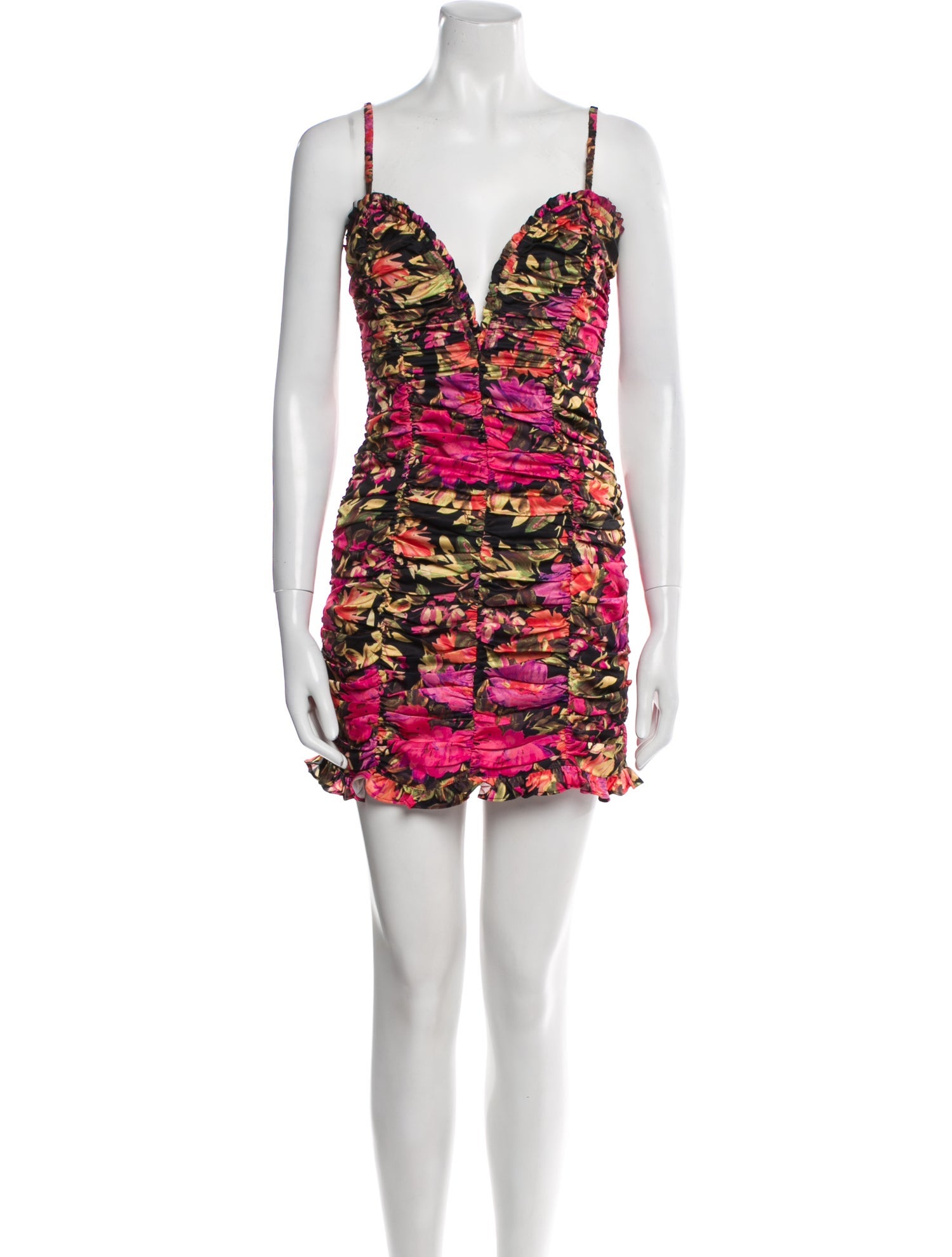 For Love & Lemons Printed Mini Dress