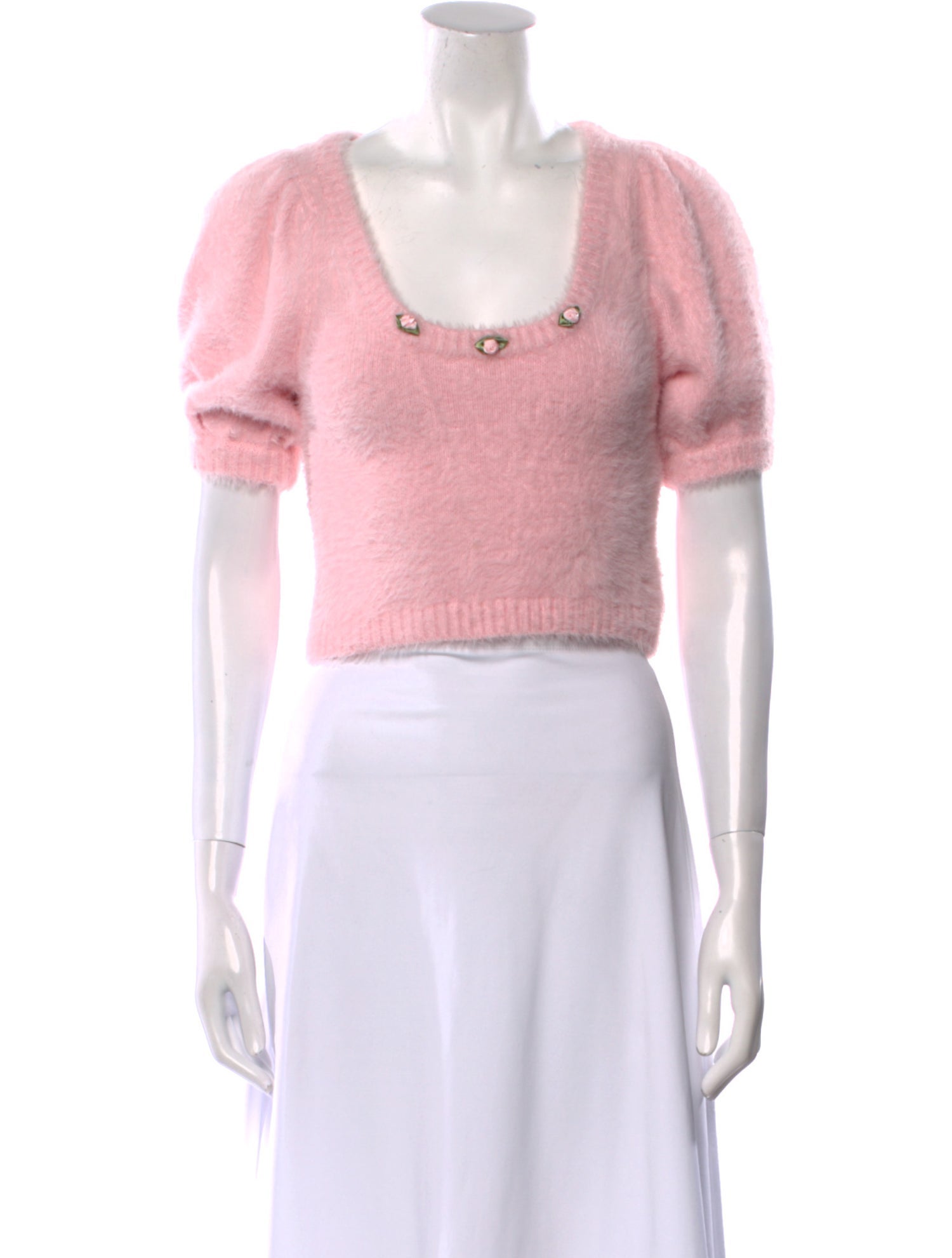 For Love & Lemons Scoop Neck Sweater