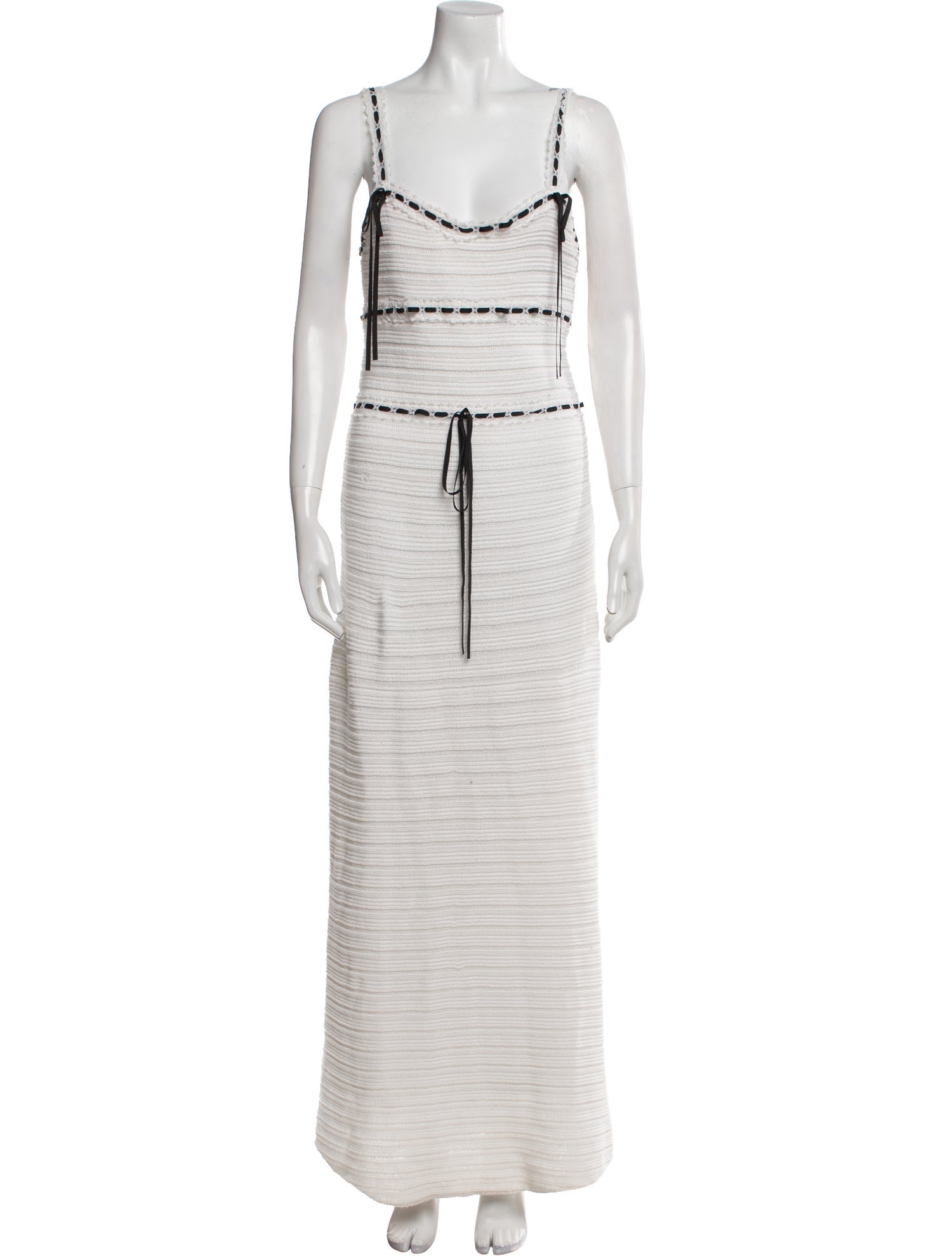 For Love & Lemons Striped Long Dress