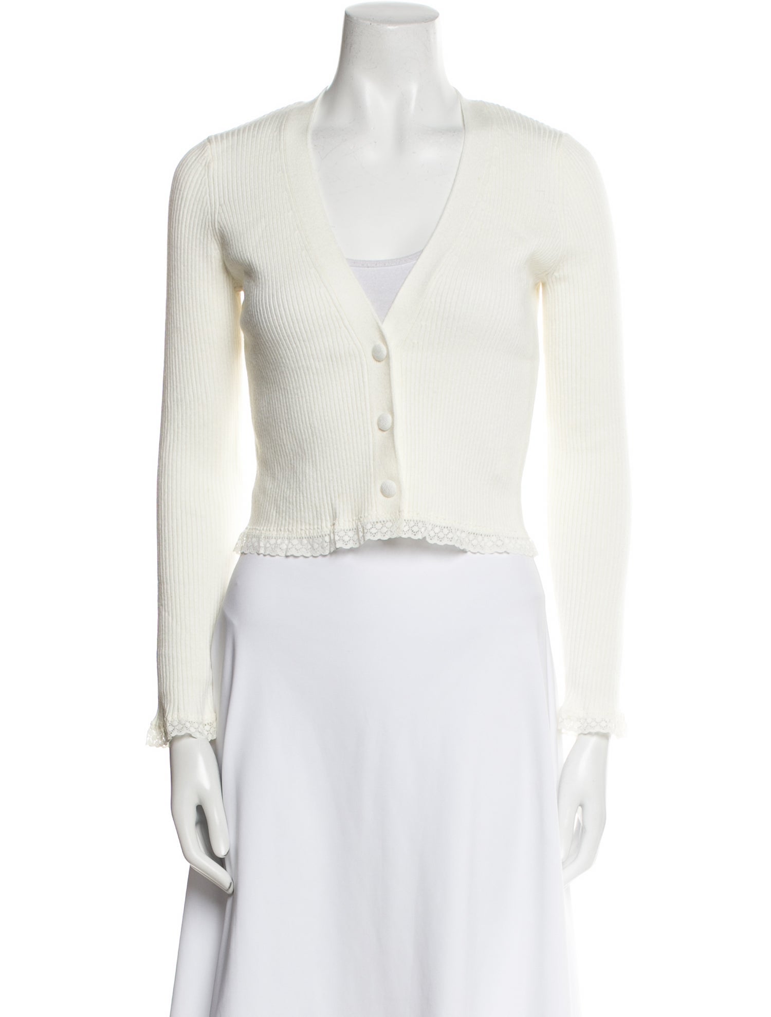 For Love & Lemons V-Neck Sweater