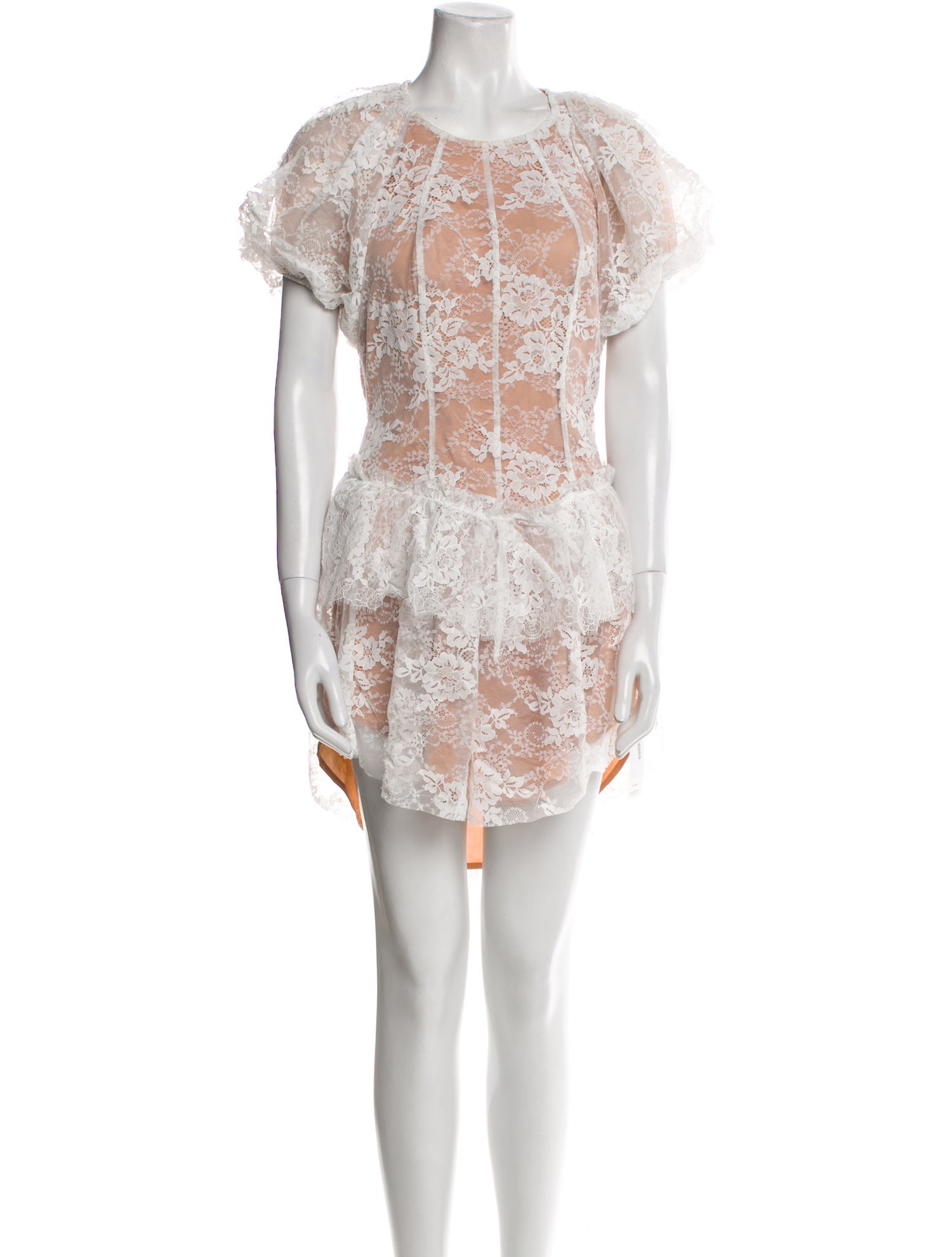 For Love & Lemons Nylon Knee-Length Dress