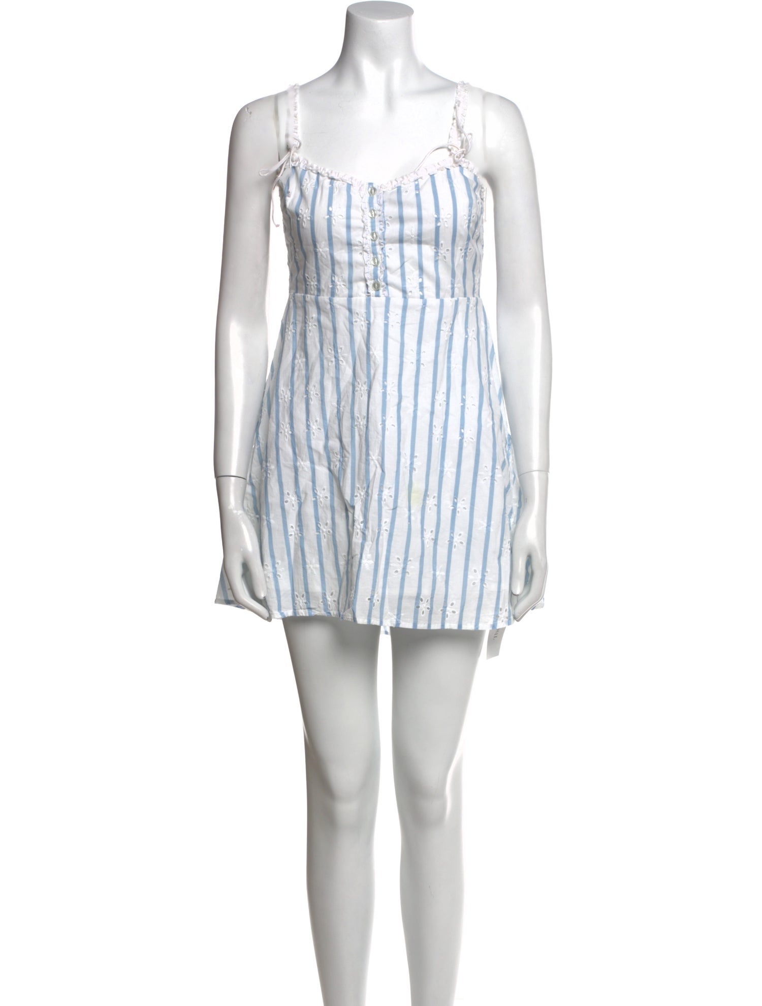 For Love & Lemons Striped Mini Dress