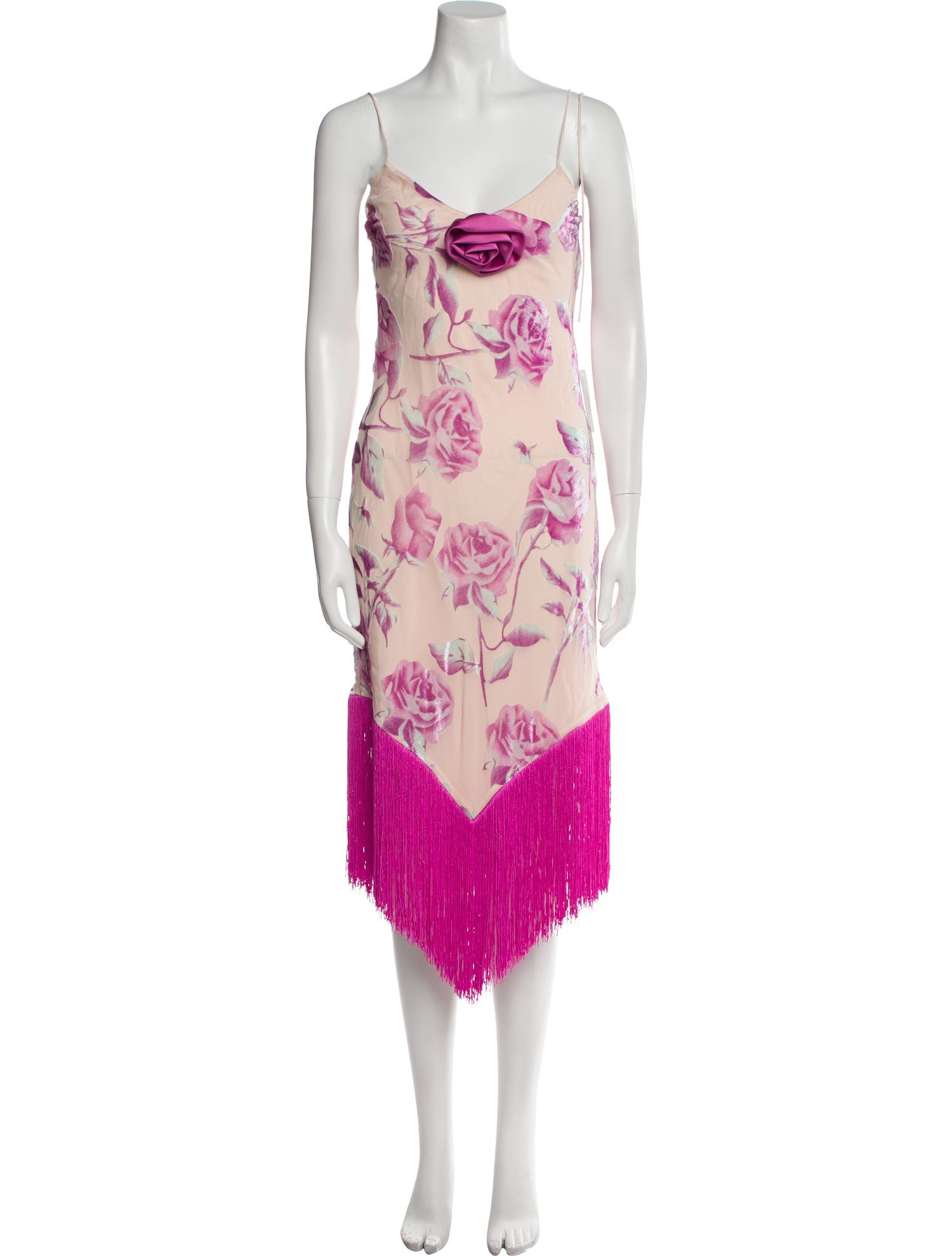 For Love & Lemons Floral Print Midi Length Dress w/ Tags