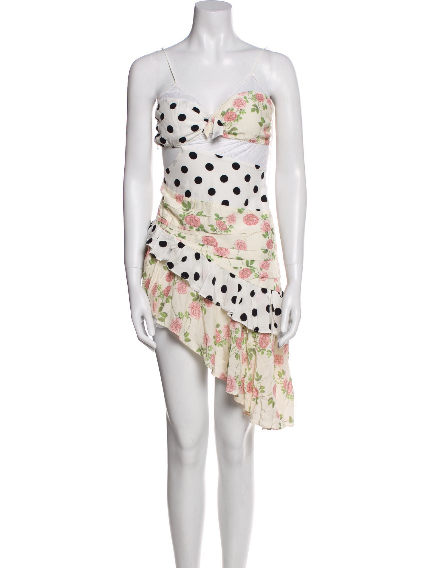 For Love & Lemons Floral Print Knee-Length Dress w/ Tags