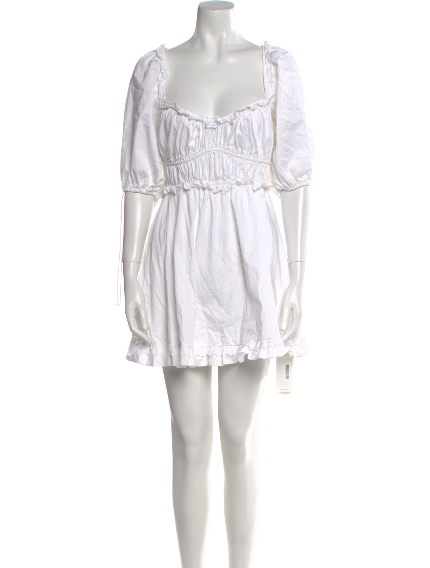 For Love & Lemons Square Neckline Mini Dress