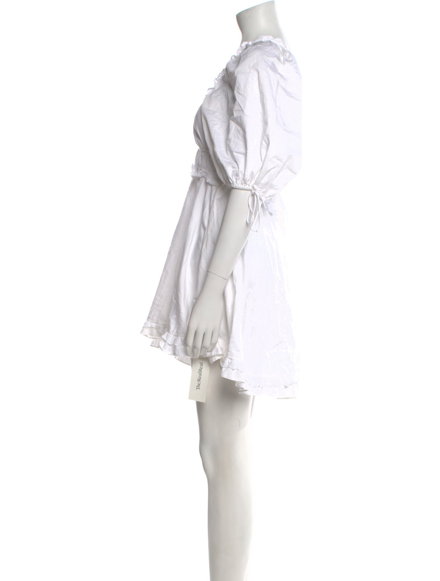 For Love & Lemons Square Neckline Mini Dress