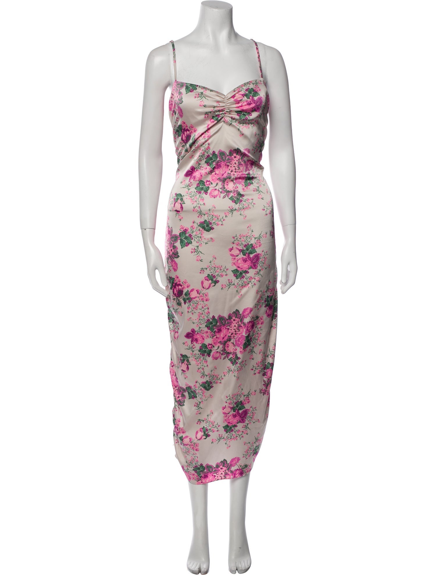 For Love & Lemons Floral Print Long Dress