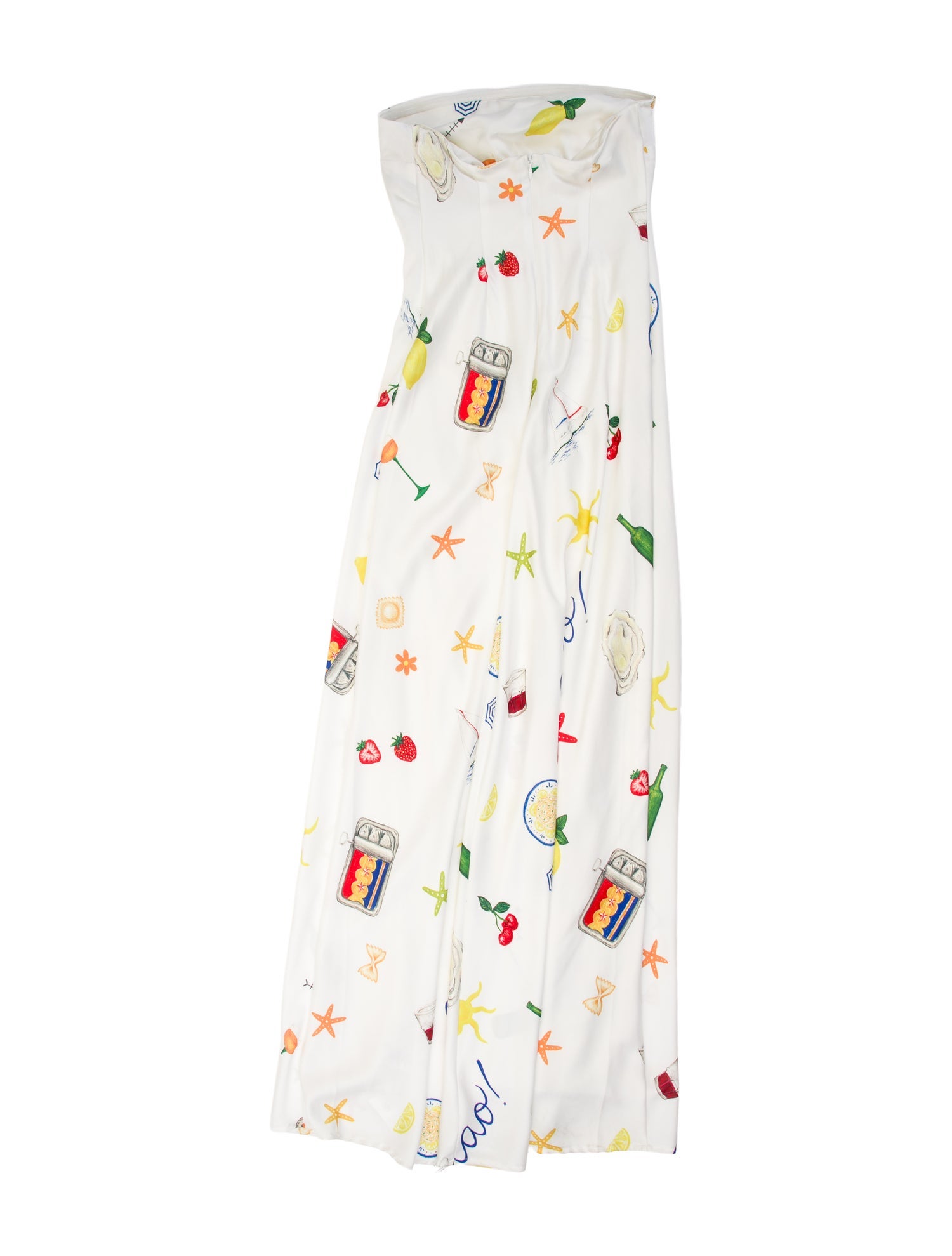 For Love & Lemons Printed Long Dress