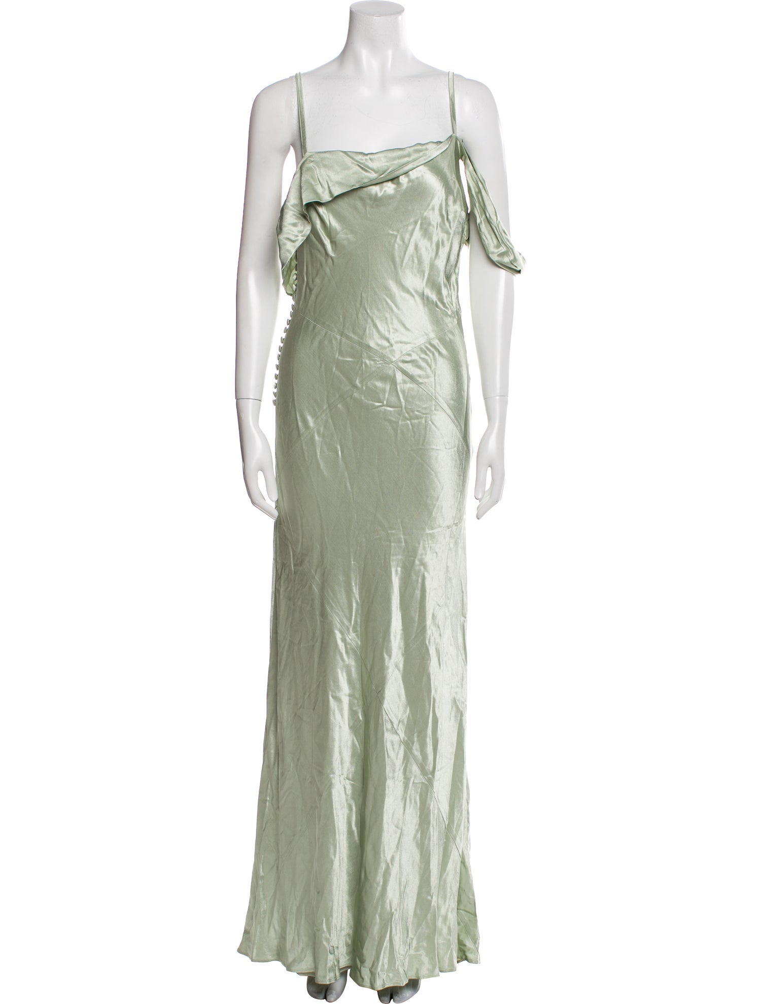 For Love & Lemons Square Neckline Long Dress