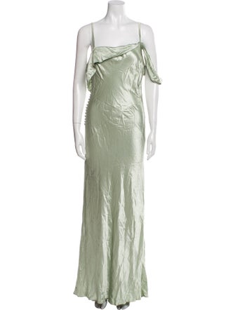 For Love & Lemons Square Neckline Long Dress