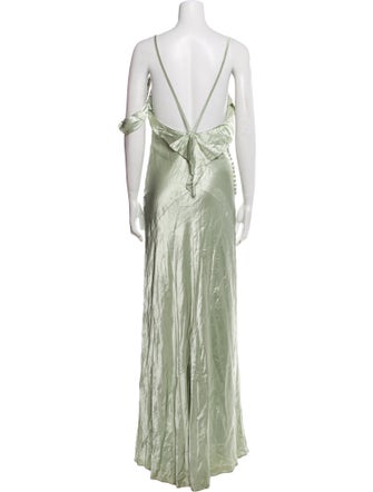 For Love & Lemons Square Neckline Long Dress