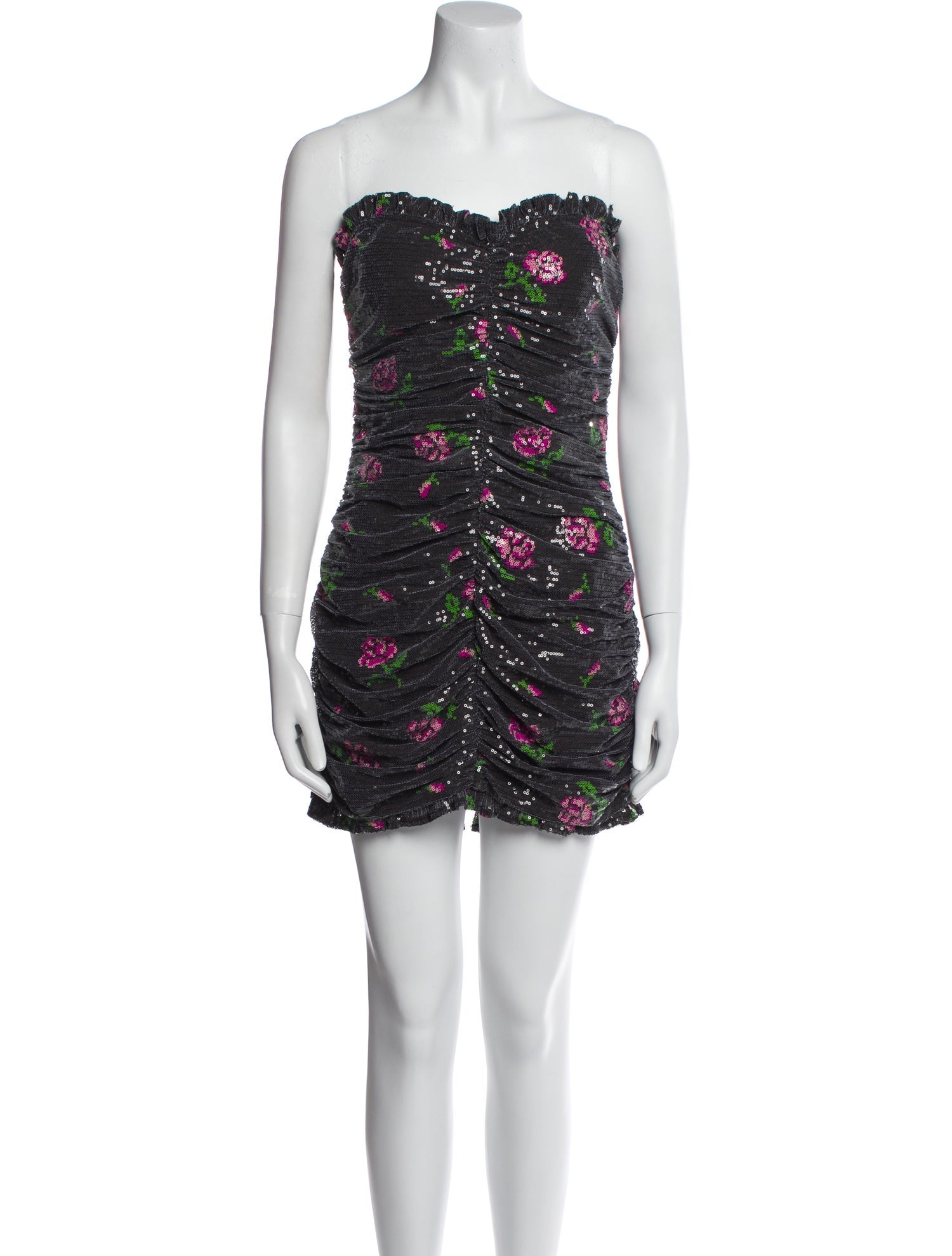 For Love & Lemons Strapless Mini Dress