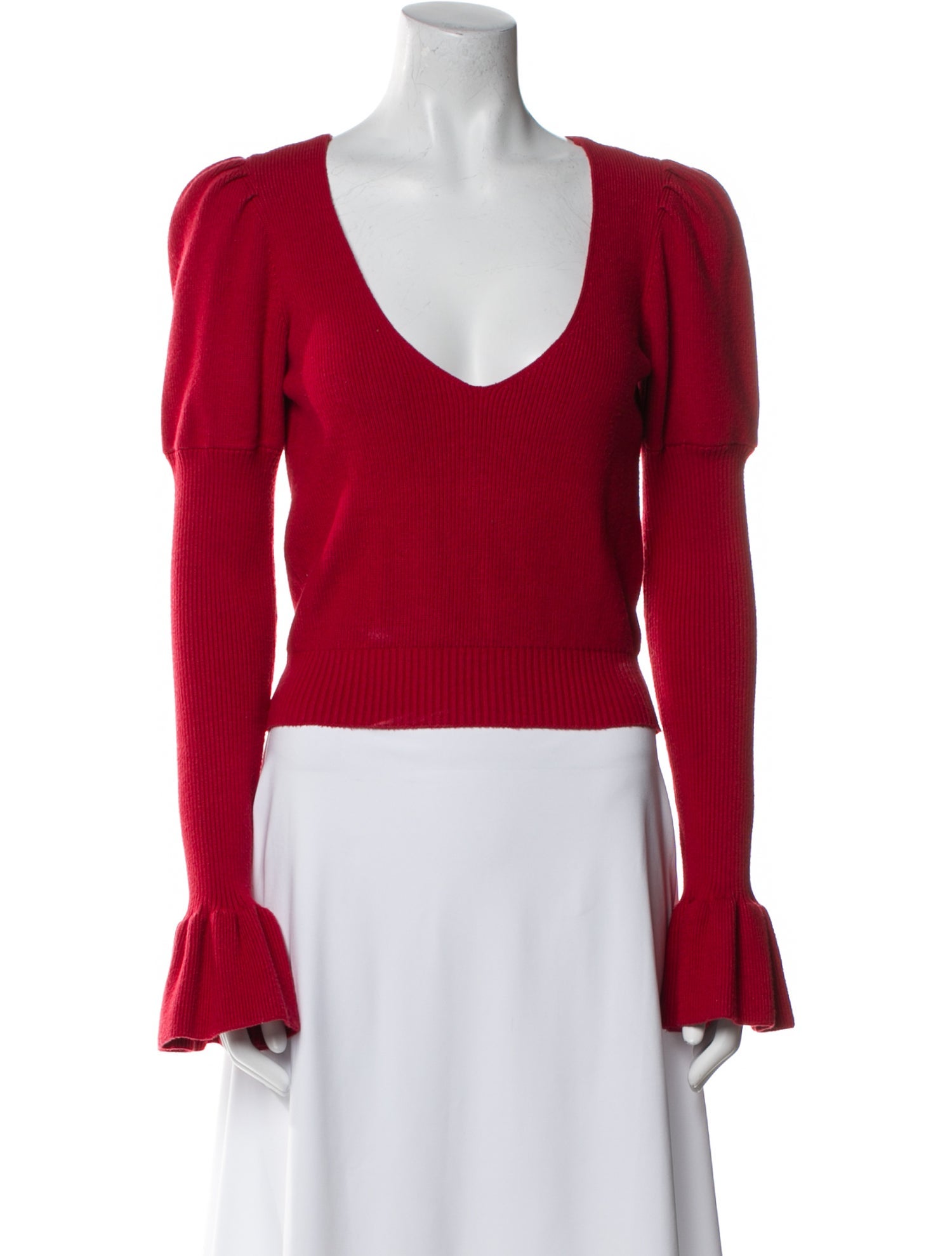 For Love & Lemons V-Neck Sweater