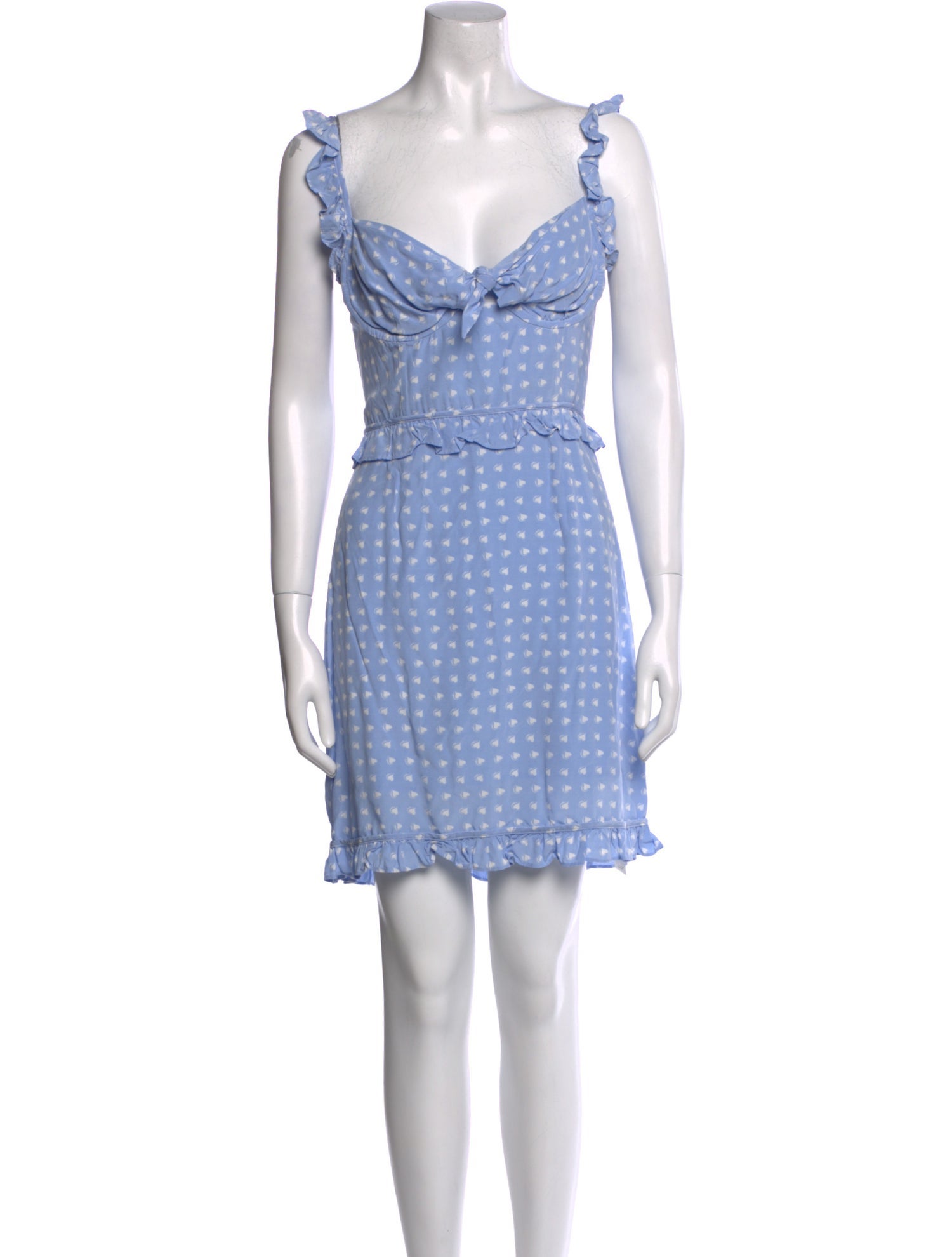 For Love & Lemons Printed Mini Dress