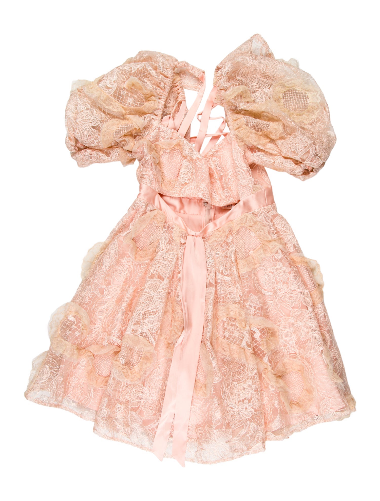 For Love & Lemons Lace Pattern Mini Dress w/ Tags