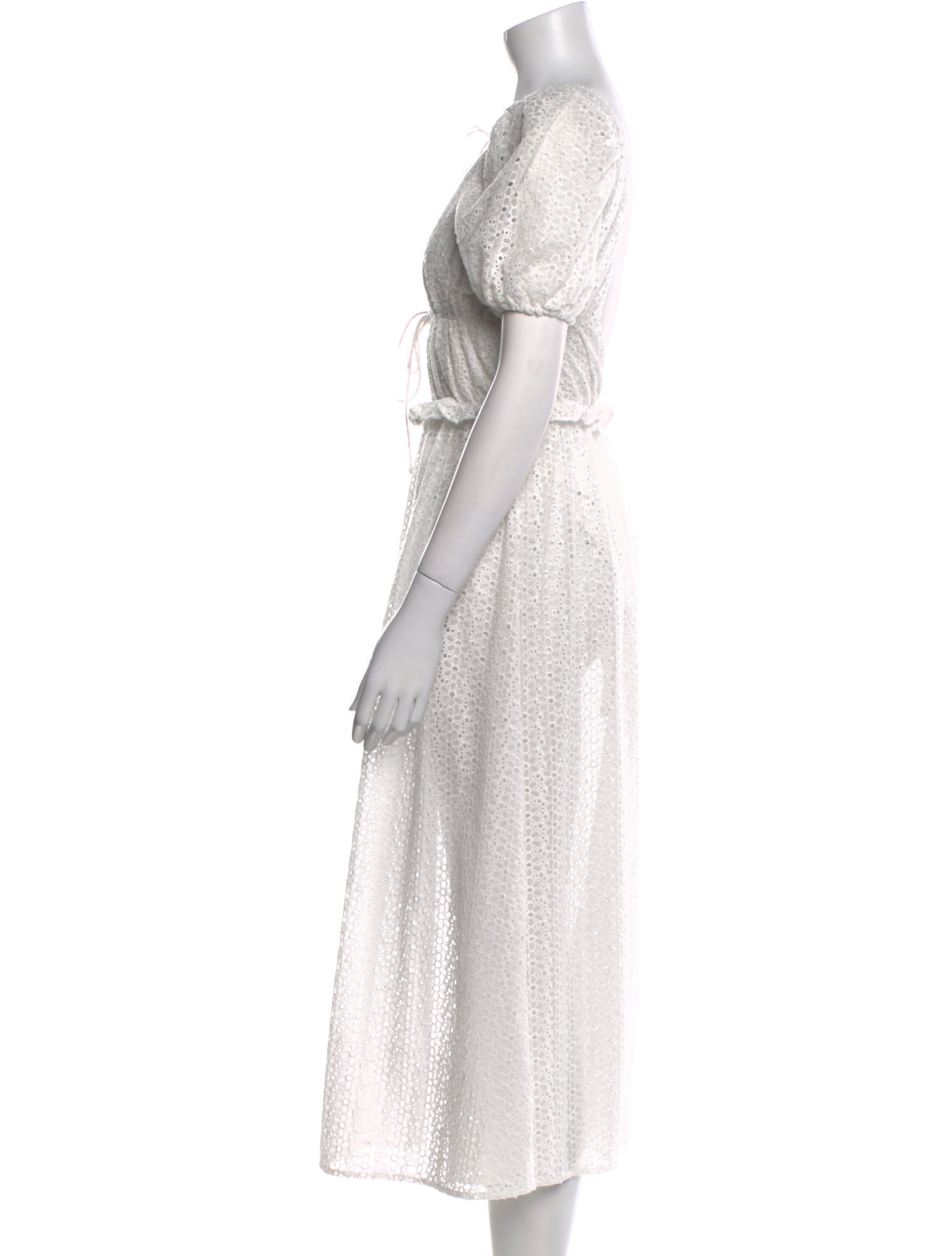 For Love & Lemons V-Neck Long Dress