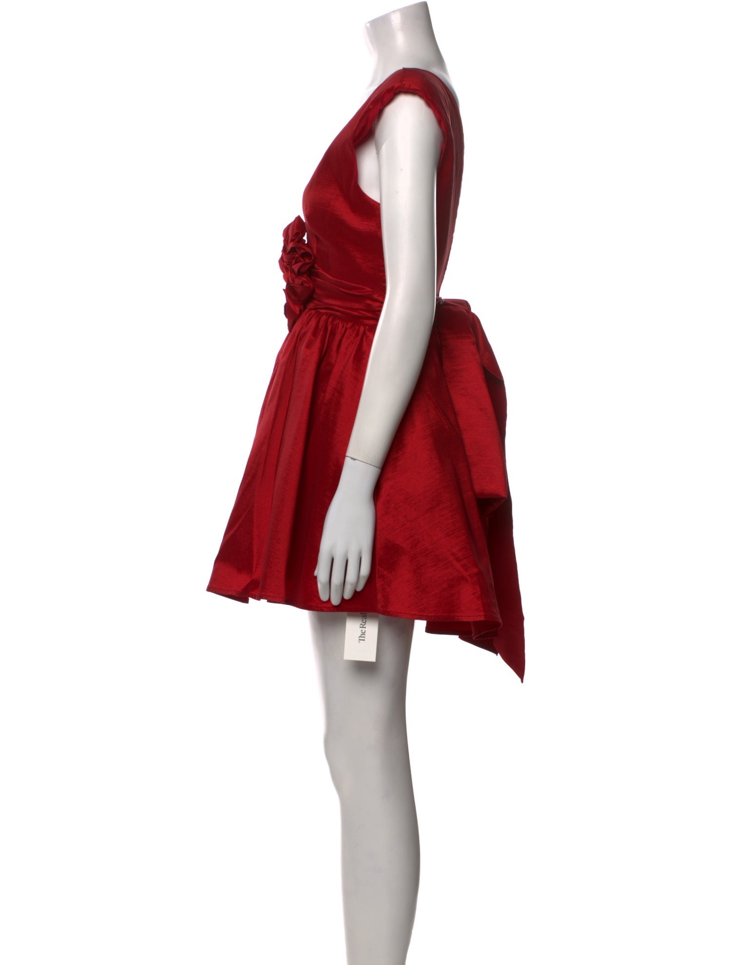 For Love & Lemons V-Neck Mini Dress