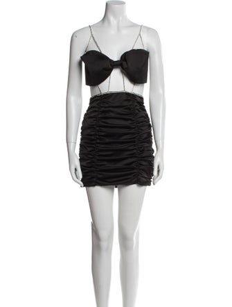 For Love & Lemons Square Neckline Mini Dress