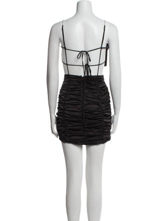 For Love & Lemons Square Neckline Mini Dress