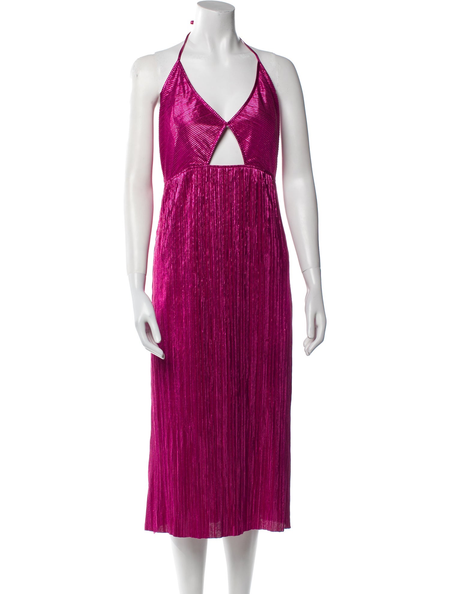 For Love & Lemons Halterneck Midi Length Dress