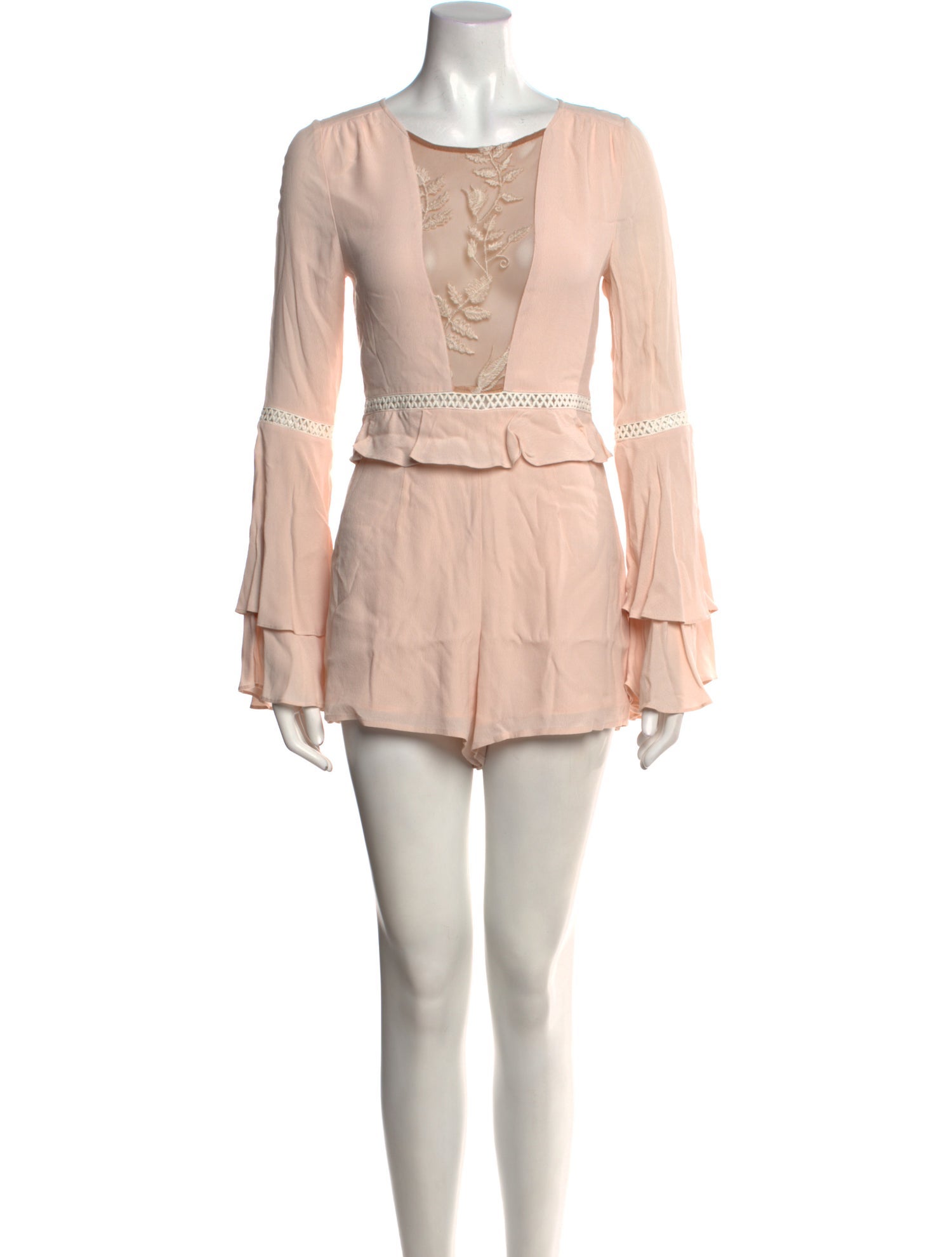For Love & Lemons Bateau Neckline Mini Dress w/ Tags