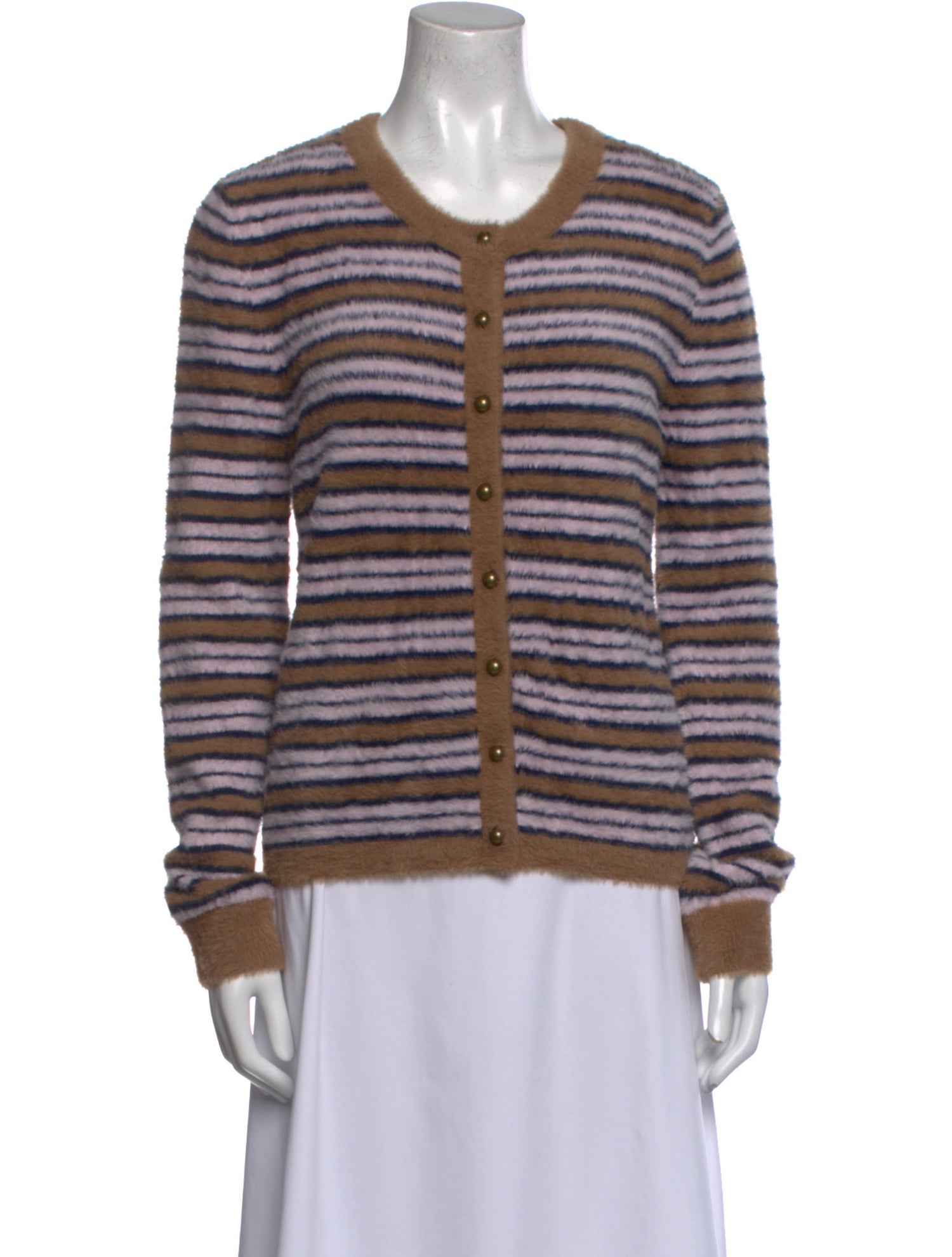 For Love & Lemons Striped Crew Neck Sweater w/ Tags