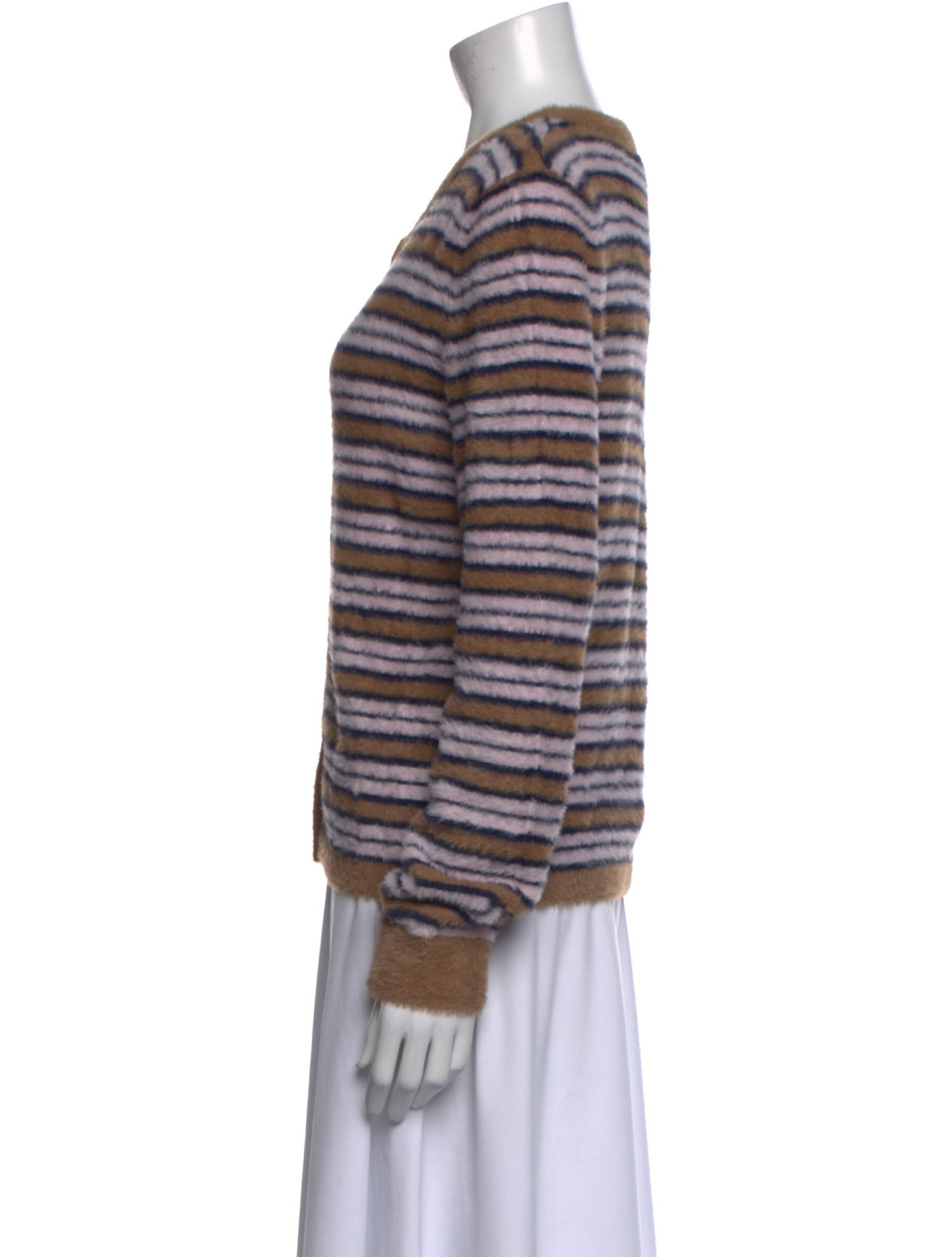 For Love & Lemons Striped Crew Neck Sweater w/ Tags