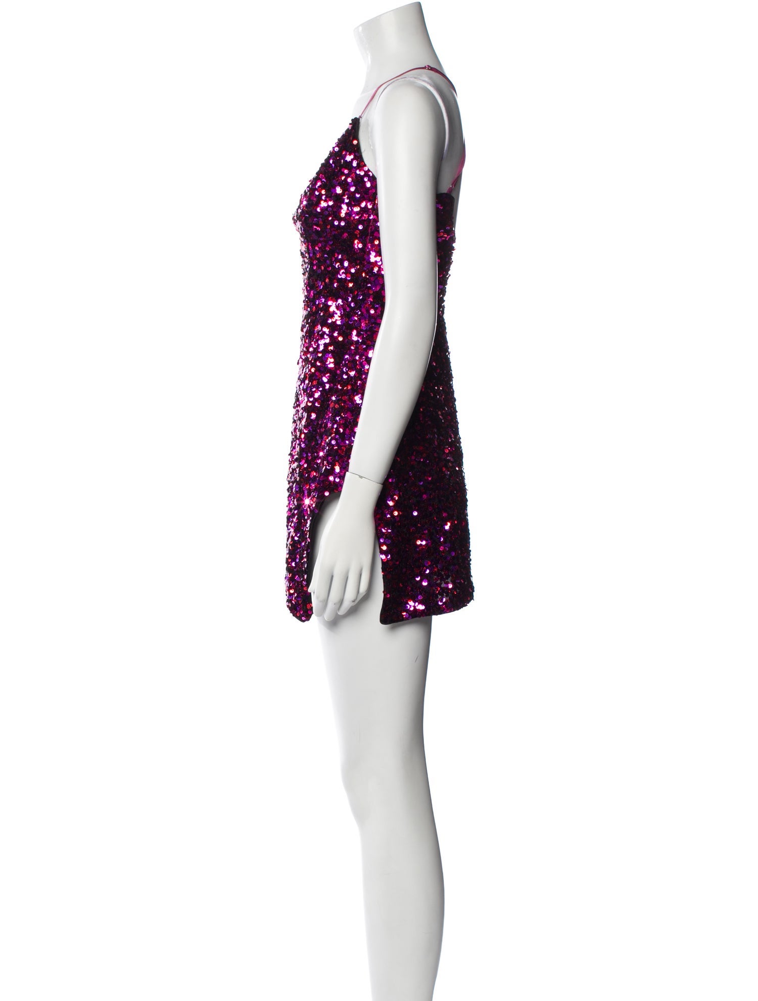 For Love & Lemons V-Neck Mini Dress