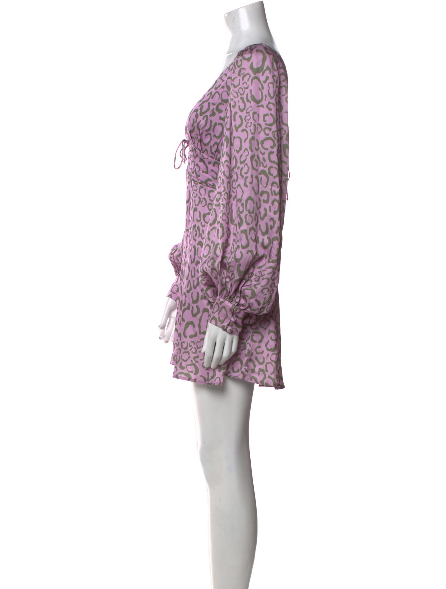 For Love & Lemons Printed Mini Dress