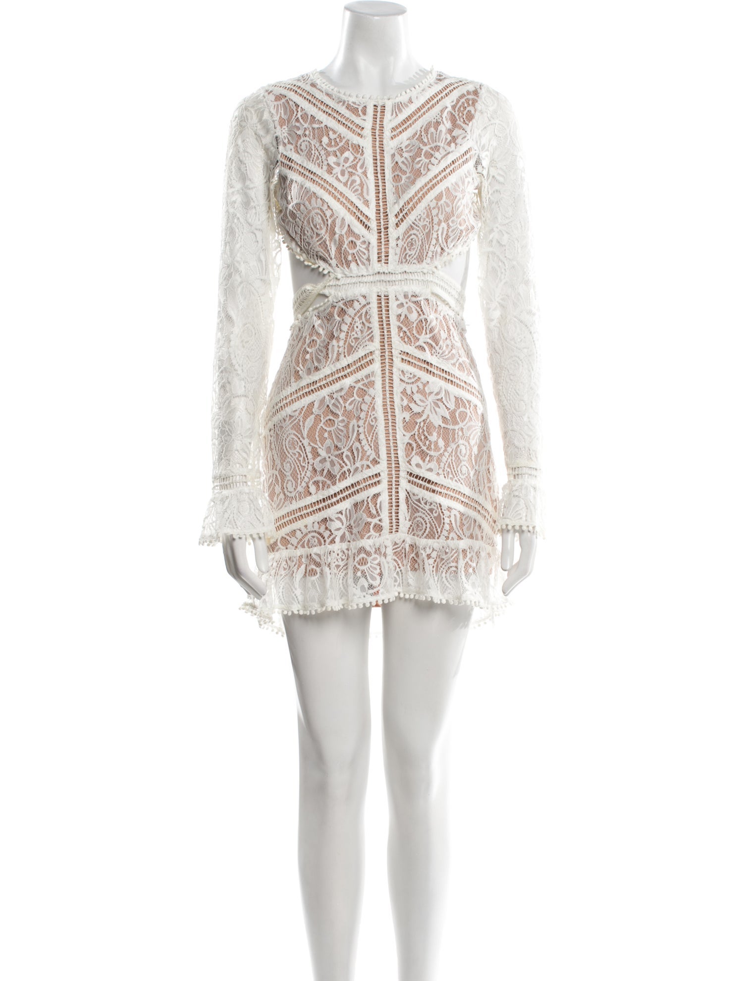 For Love & Lemons Lace Mini Dress