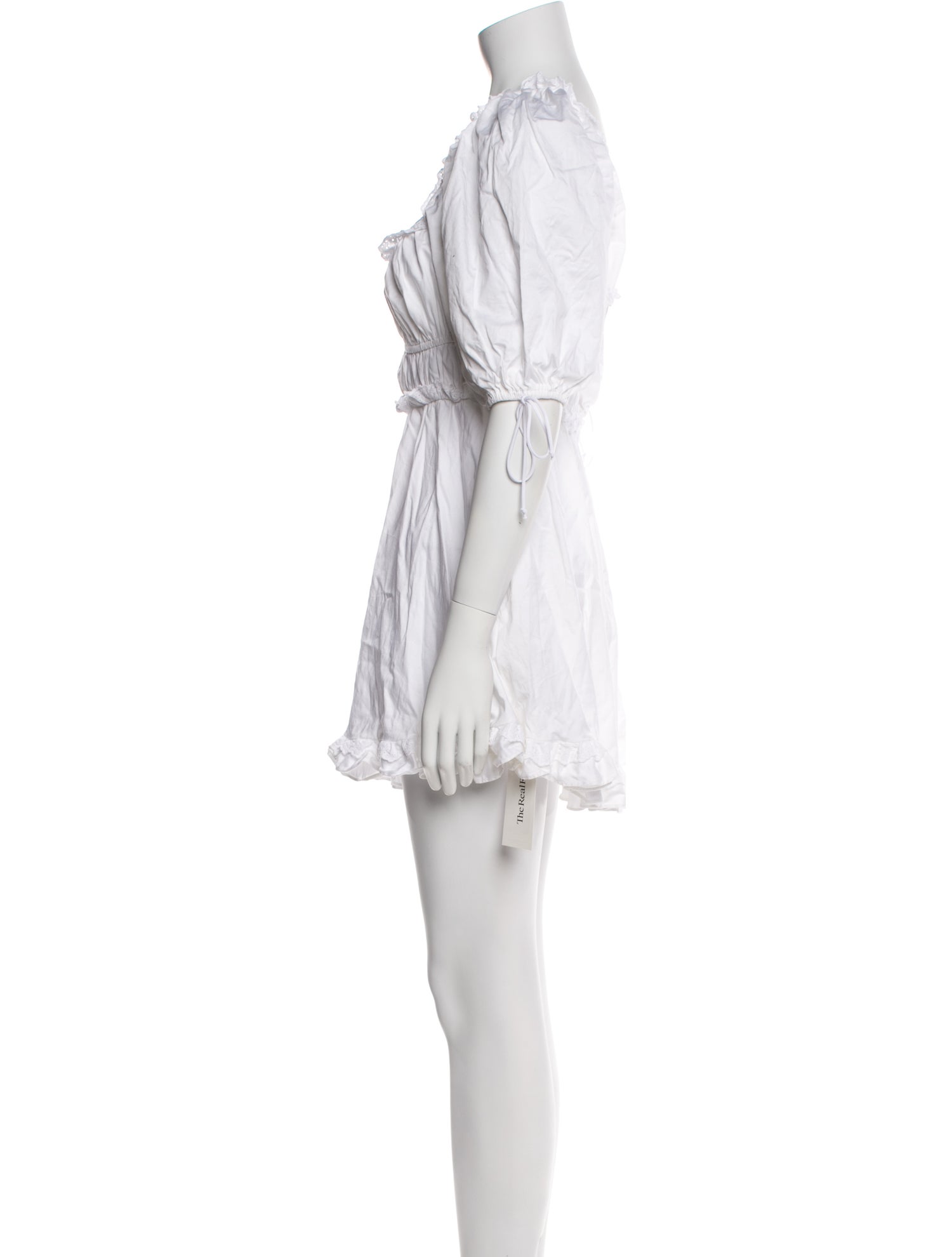 For Love & Lemons Square Neckline Mini Dress