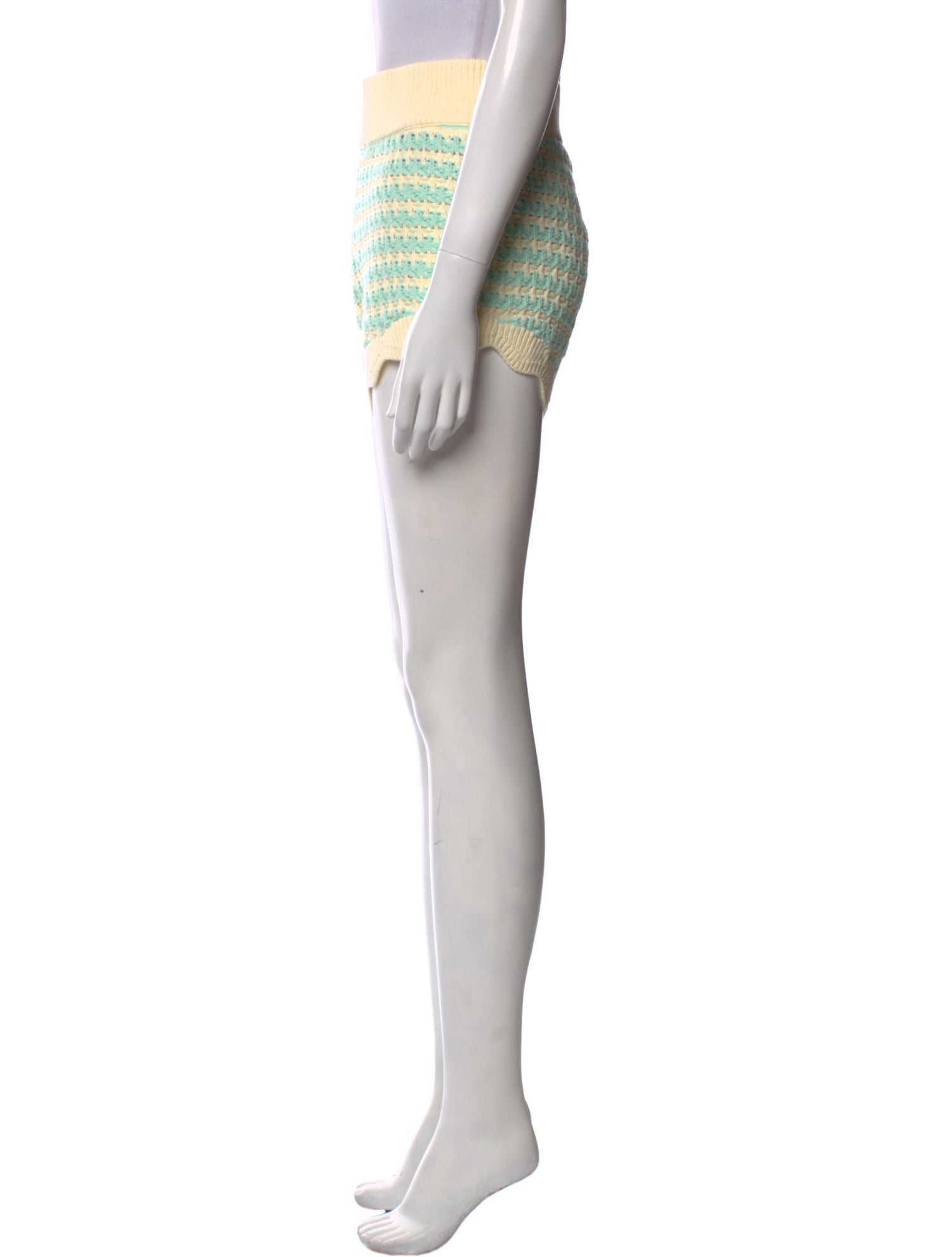 For Love & Lemons Striped Mini Shorts